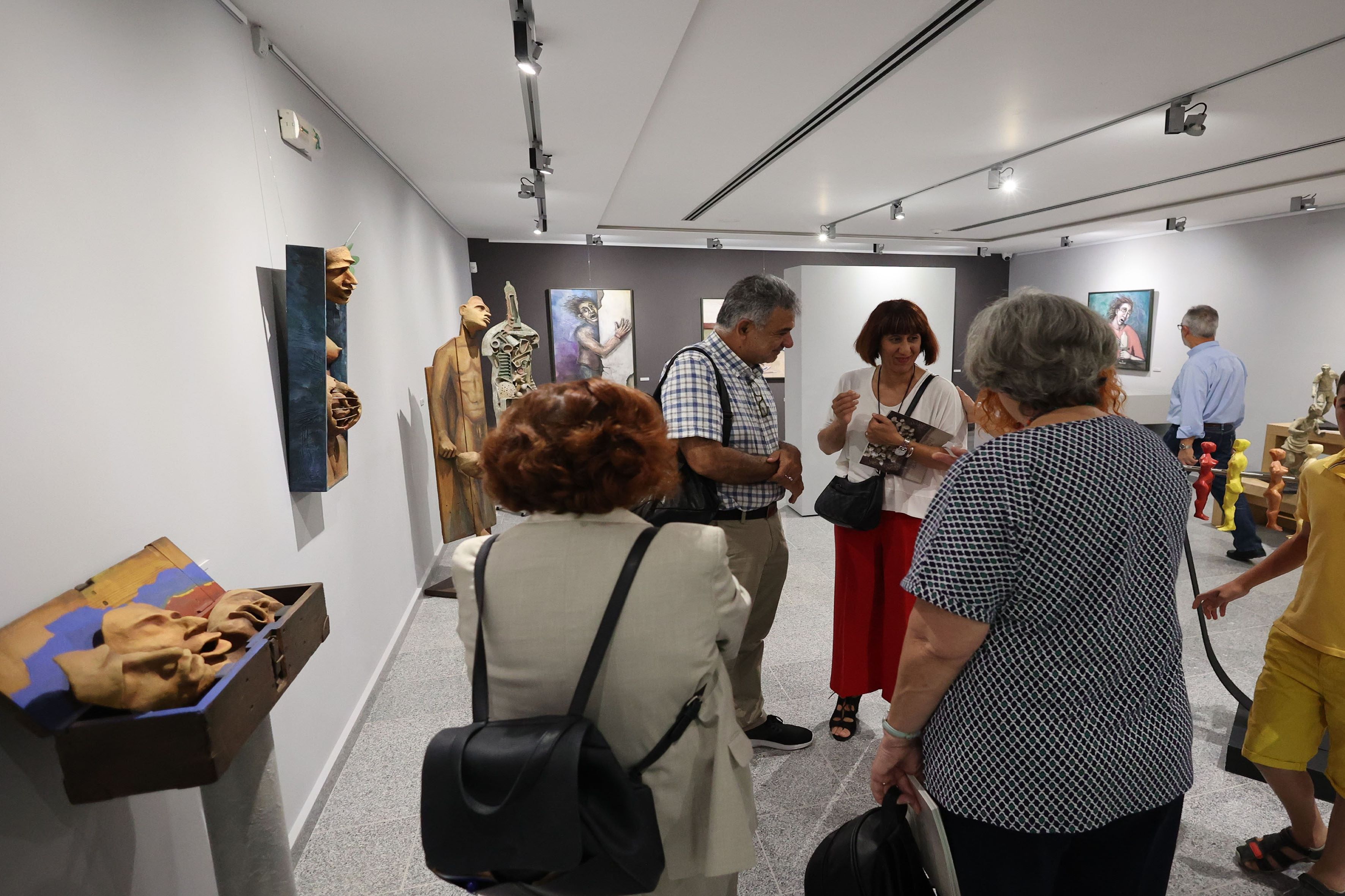 Εντυπωσιάζει η έκθεση του γλύπτη Κωνσταντίνου Παγωμένου