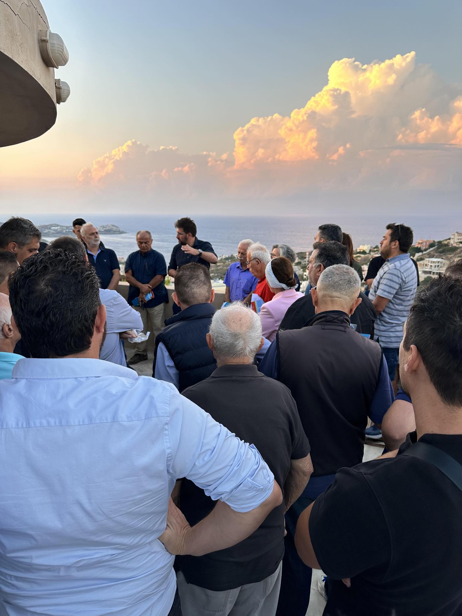 Ιδιαίτερα θερμή υποδοχή στο Αμμούδι για τον Μενέλαο Μποκέα