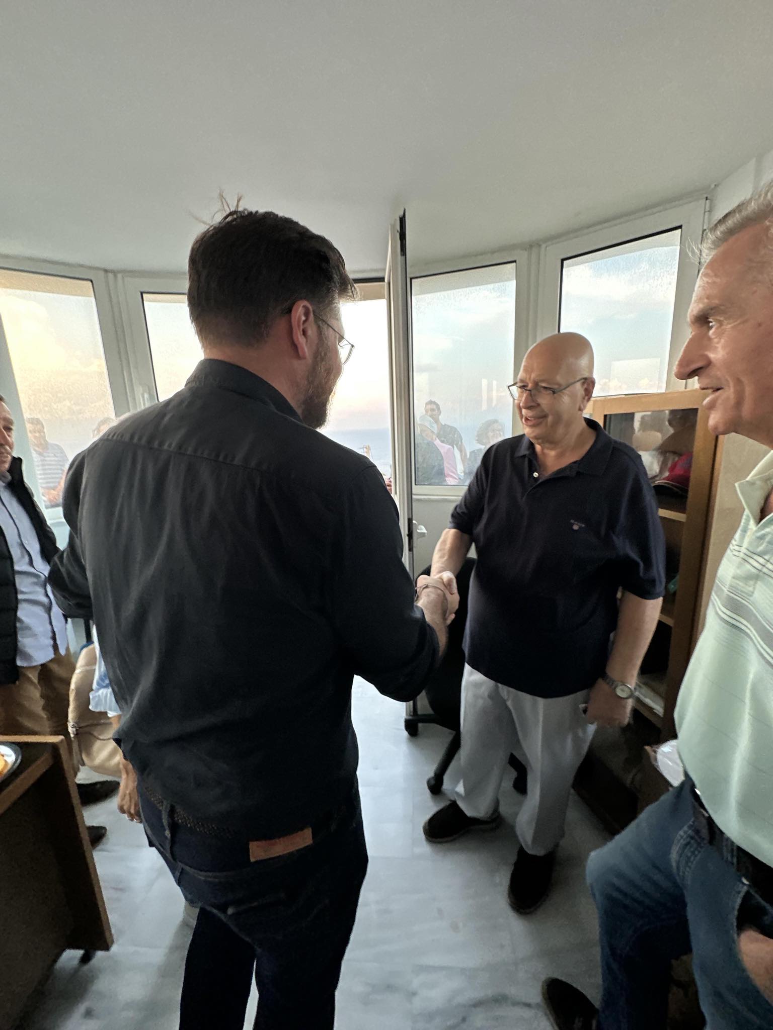 Ιδιαίτερα θερμή υποδοχή στο Αμμούδι για τον Μενέλαο Μποκέα