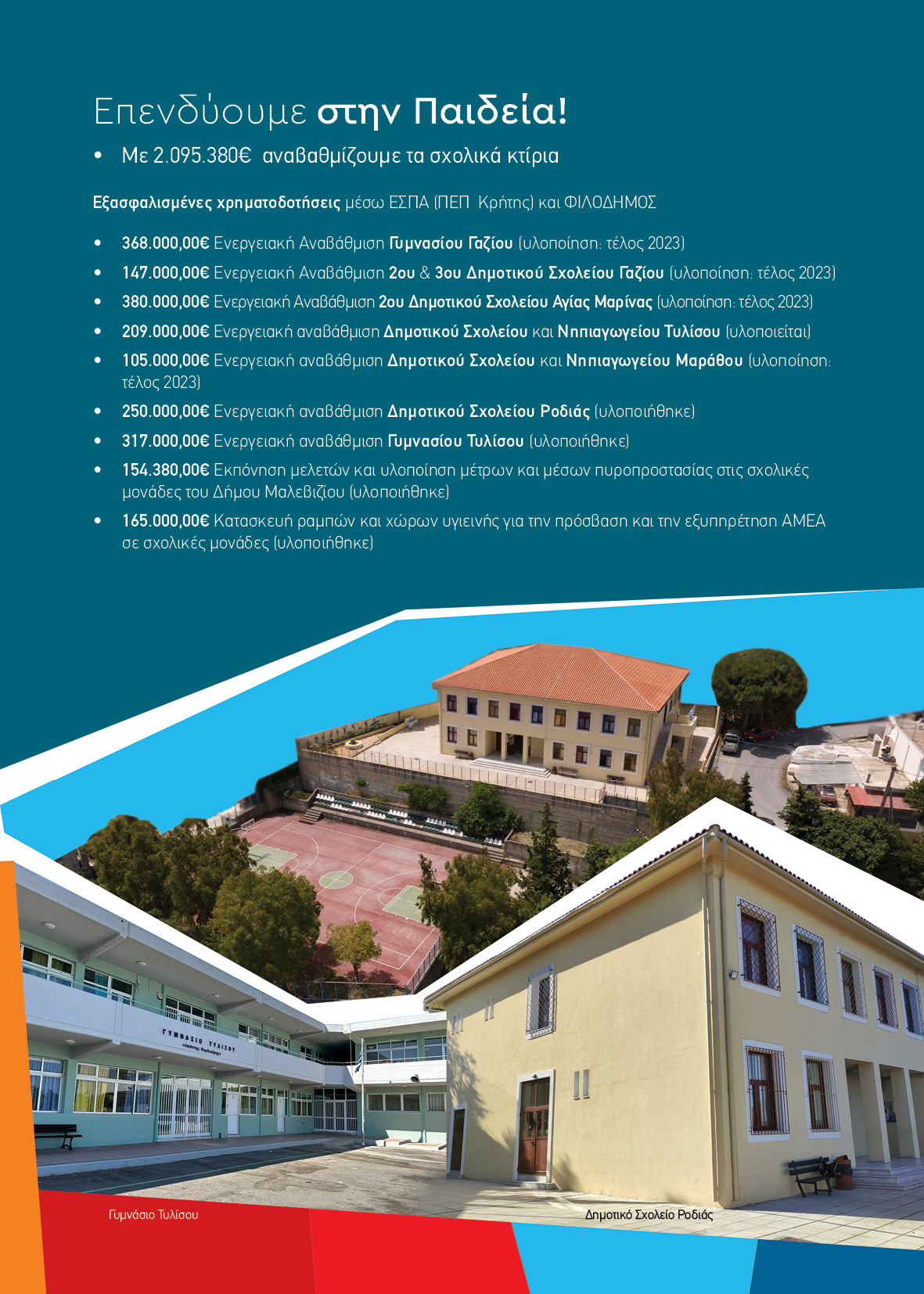 Δήμος Μαλεβιζίου: Μέσα σε μία τετραετία πρωταγωνιστής των εξελίξεων!