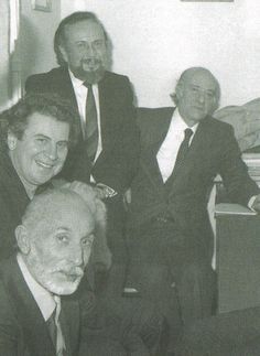  Γιάννης Ρίτσος, Οδυσσέας Ελύτης, Μίκης Θεοδωράκης, Μάνος Κατράκης