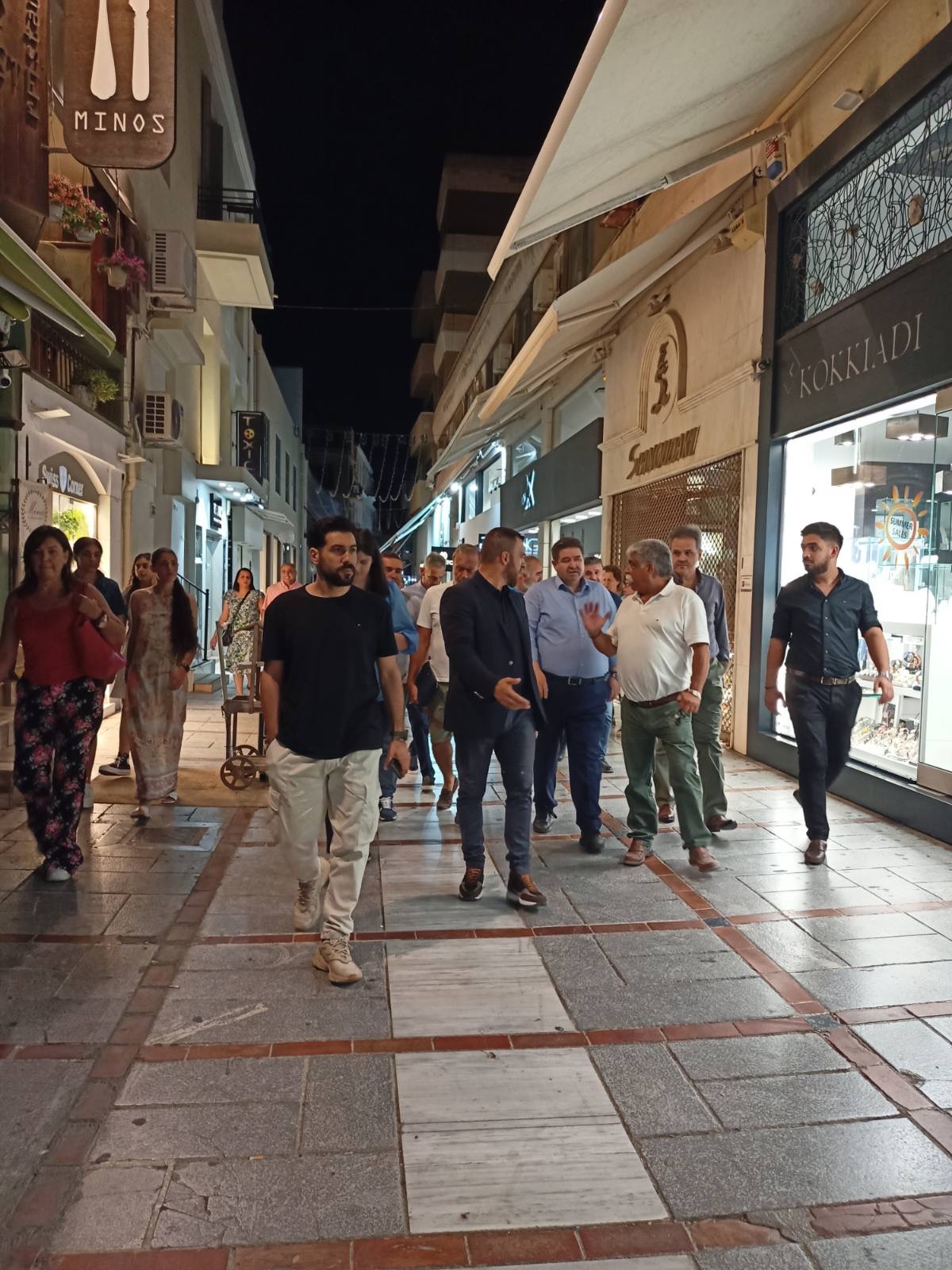 Καραμαλάκης βόλτα Ηράκλειο