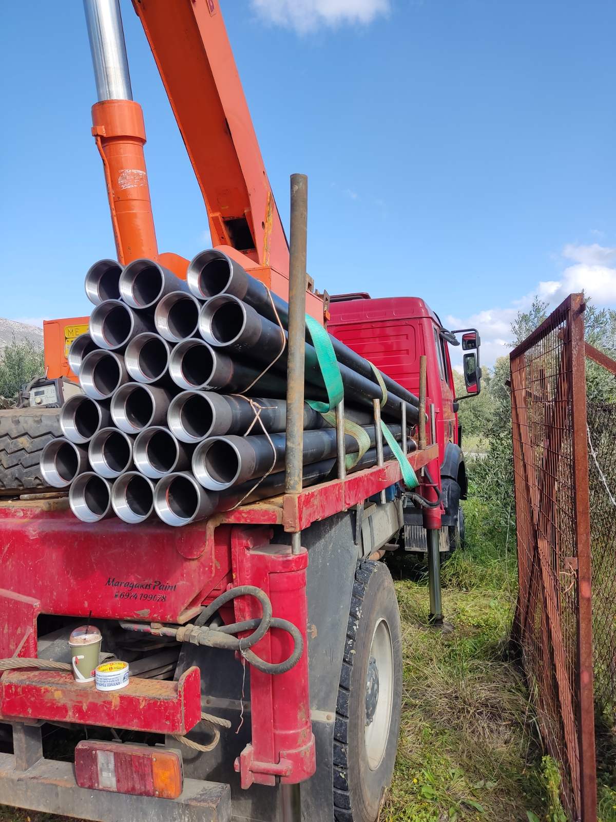 γεώτρηση Τύλισος Ηράκλειο Δήμος Μαλεβιζίου