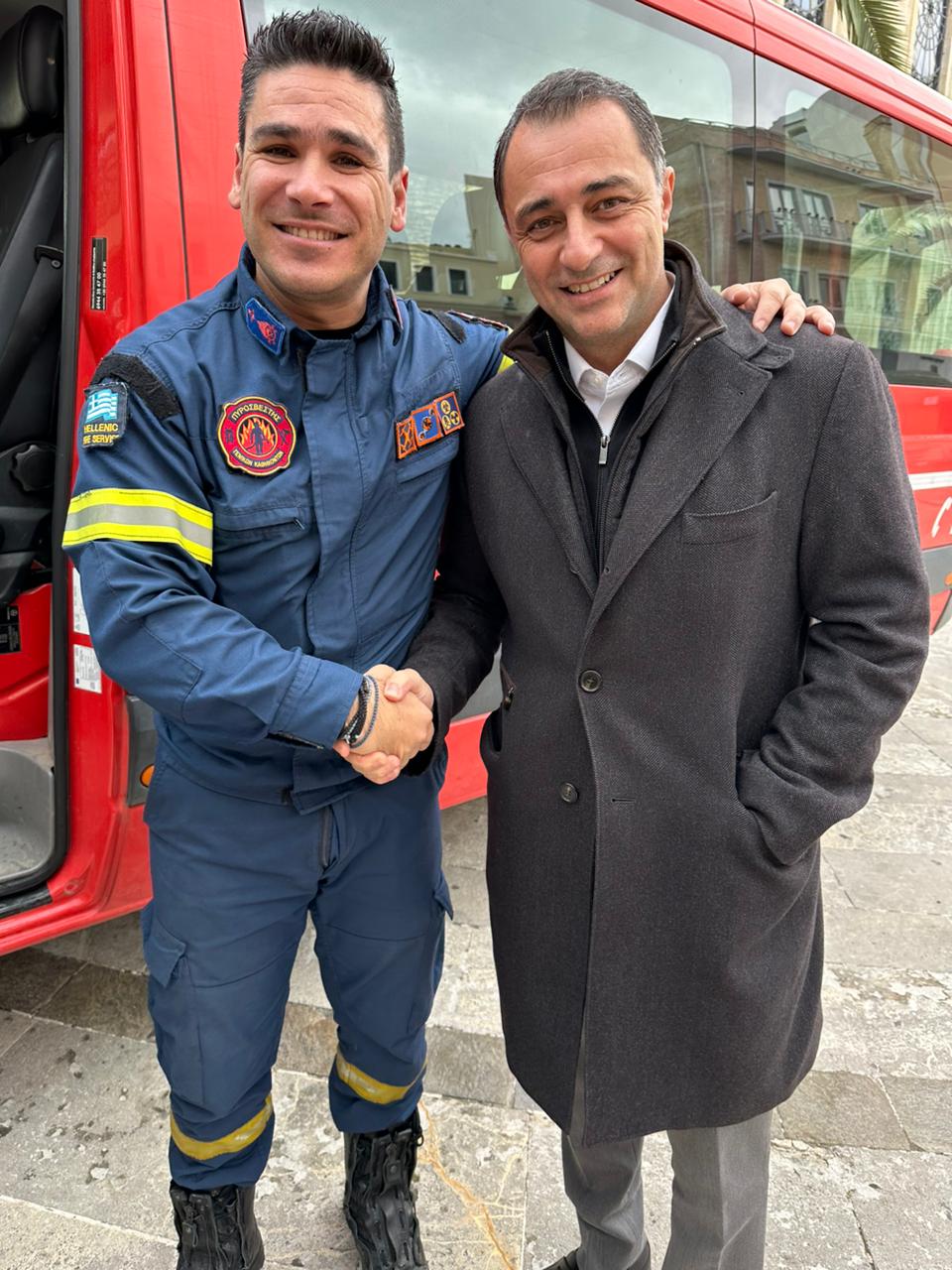 Σενετάκης:Σήμερα τιμάμε τους άνδρες και τις γυναίκες του πυροσβεστικού μας σώματος