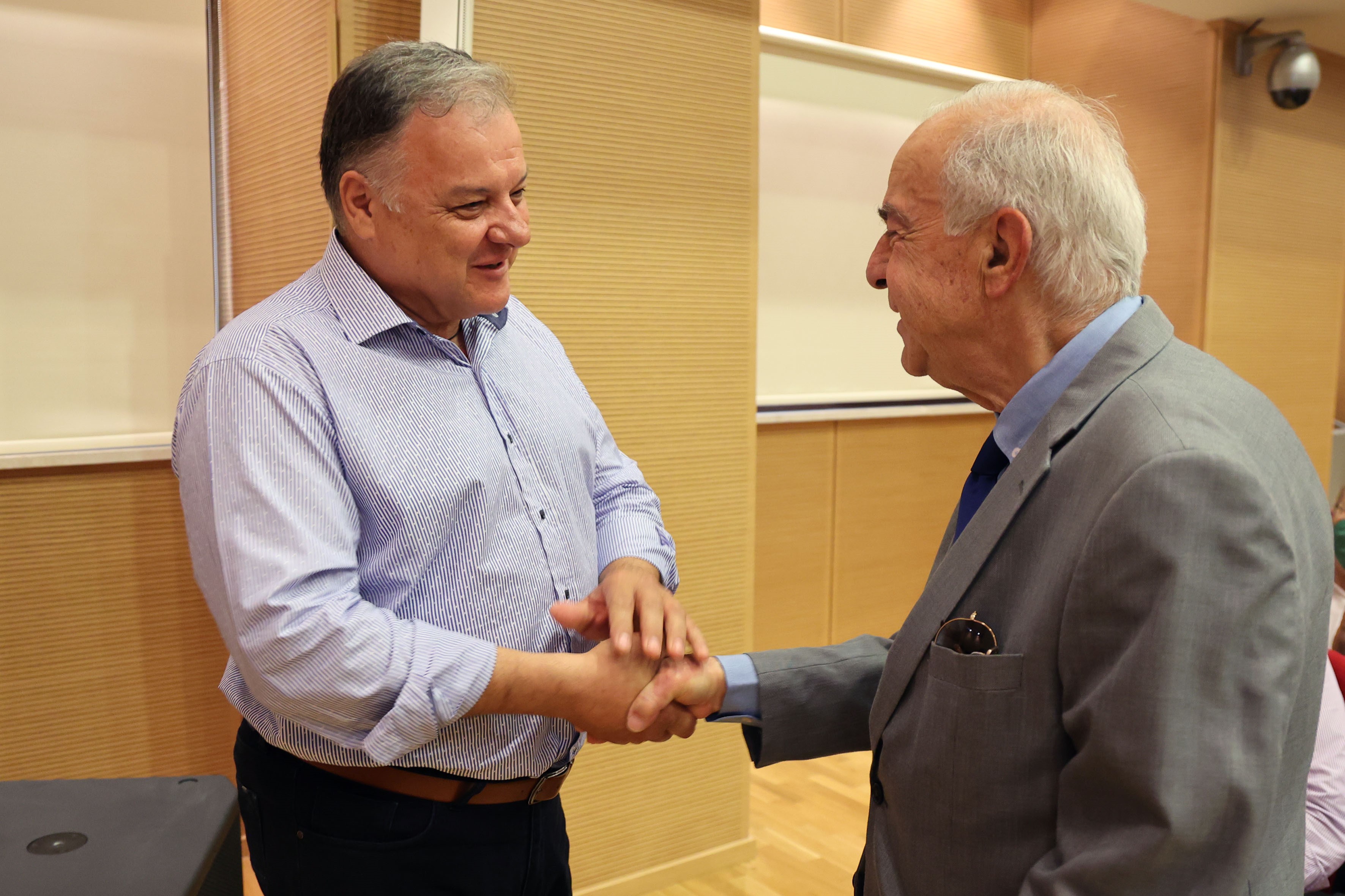 Από την εκδήλωση στη Βικελαία Δημοτική Βιβλιοθήκη