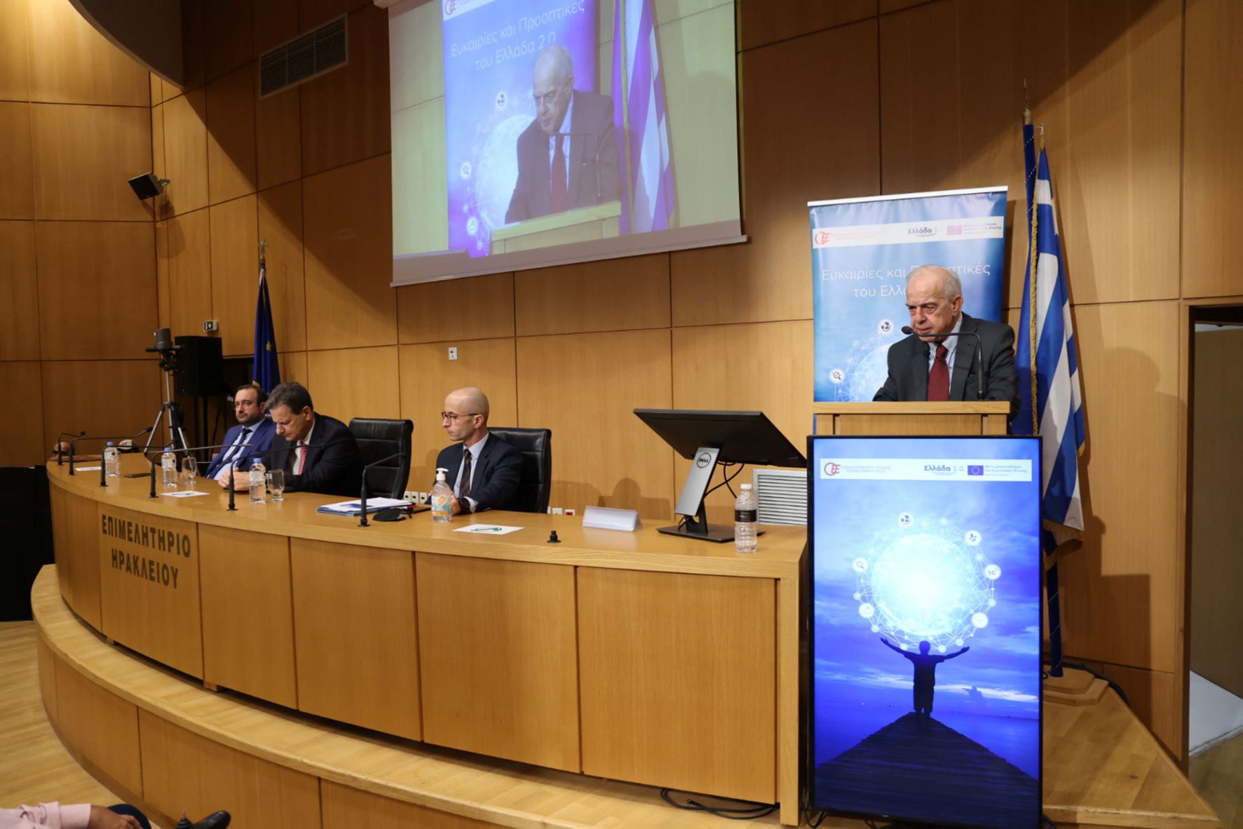 Δέσμευση Σκυλακάκη για άμεση ένταξη σημαντικών έργων στο Ηράκλειο στο Ταμείο Ανάκαμψης