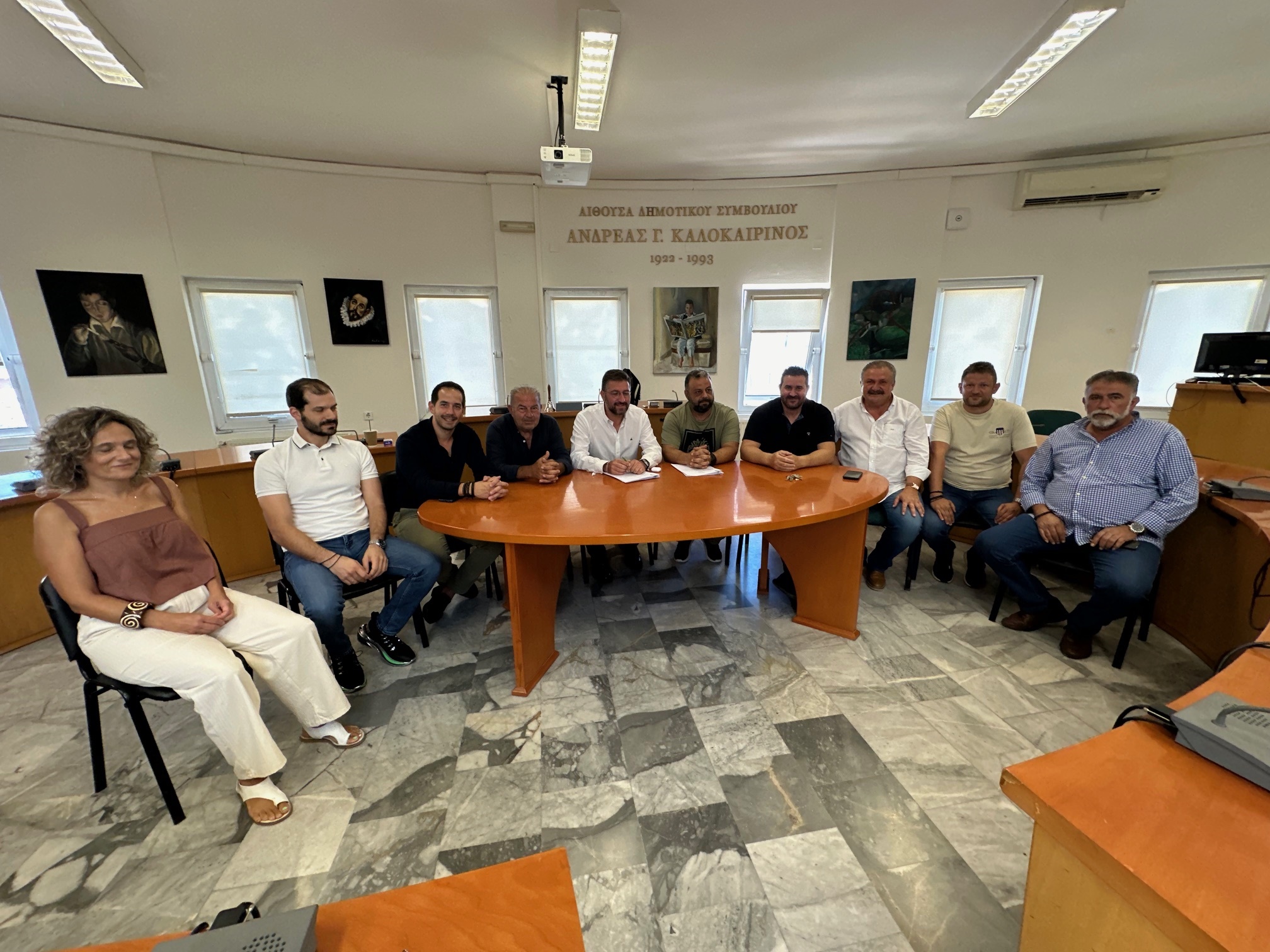 Ο Μεν. Μποκέας υπέγραψε τη σύμβαση για την αντικατάσταση των δικτύων ύδρευσης και αποχέτευσης της Δαμάστας