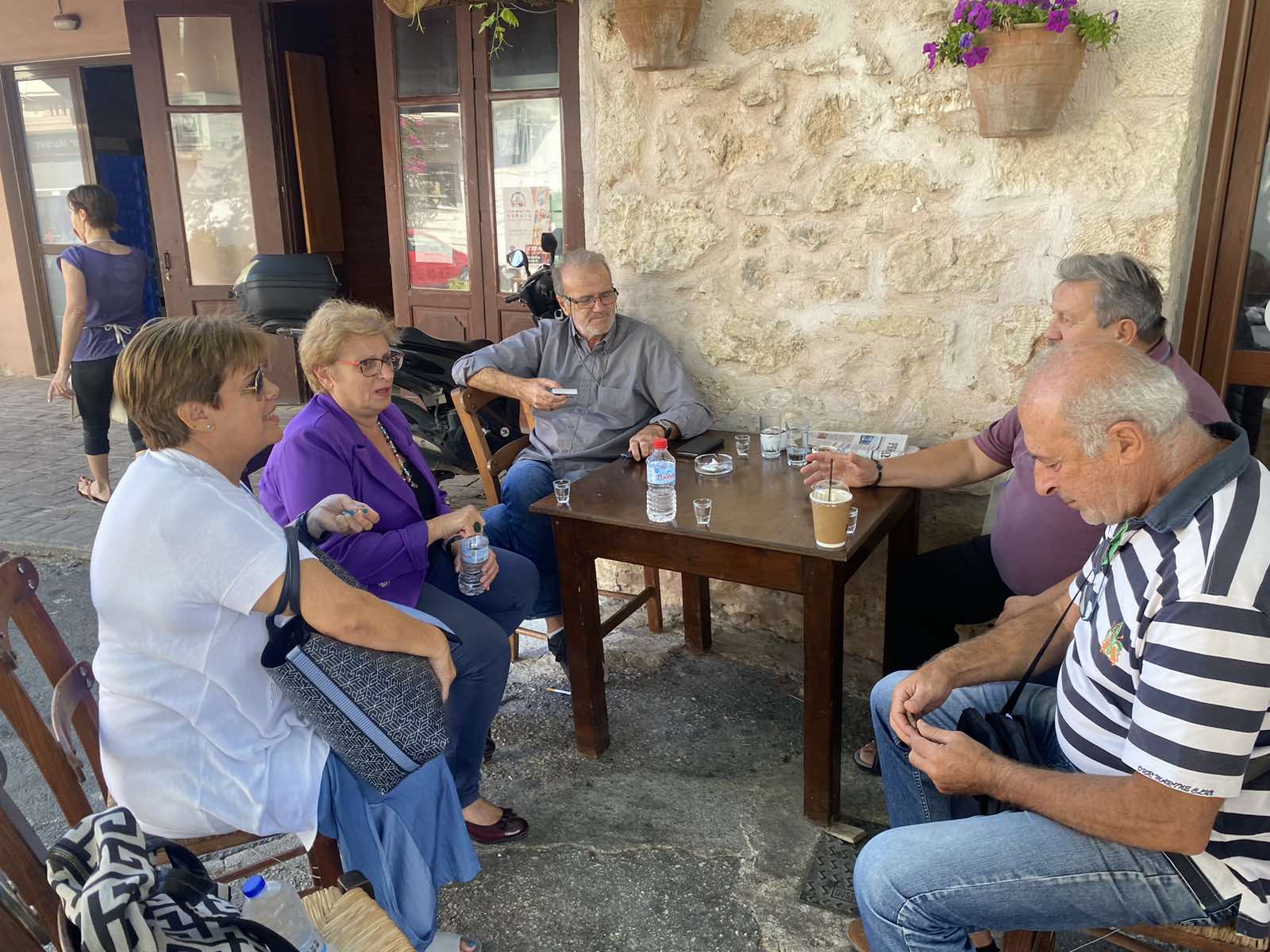 Σε Γεράνι, Πρινέ και Γωνιά η αντιπεριφερειάρχης και υποψήφια περιφερειακή σύμβουλος, Μαρία Λιονή