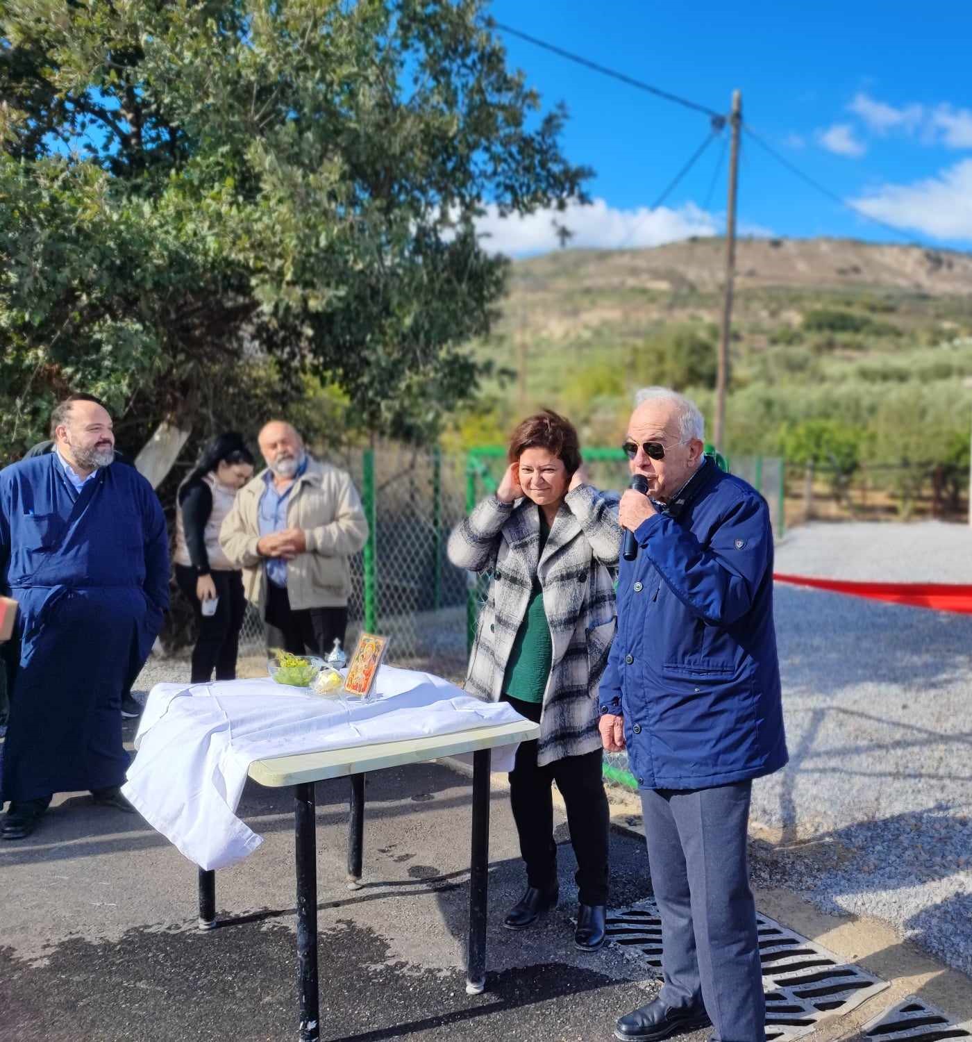 εγκαίνια Παλιανή Αυγενική Γήπεδο παιδική χαρά Ηράκλειο