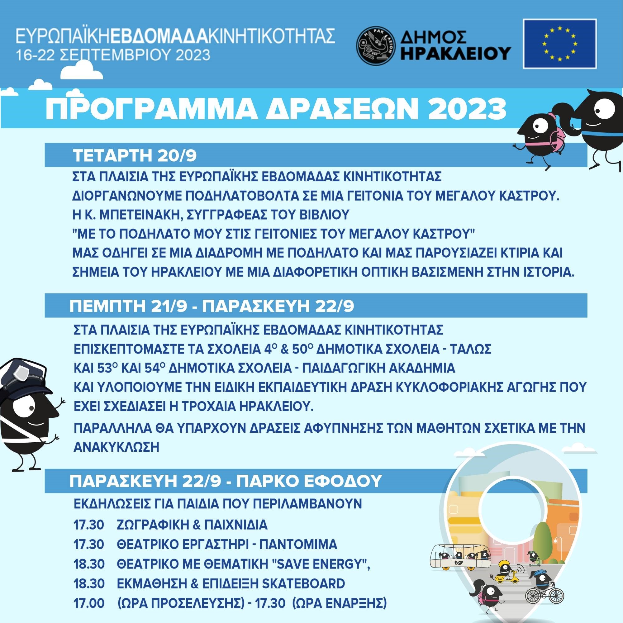 Ευρωπαϊκή Εβδομάδα Κινητικότητας 