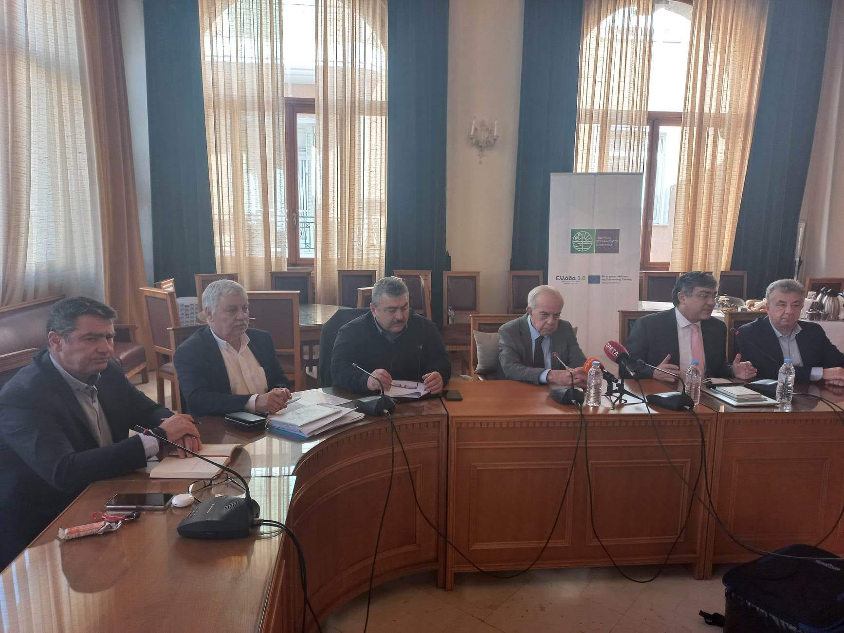 ΣΤΗΝ ΗΜΕΡΙΔΑ ΤΟΥ ΥΠΟΥΡΓΕΙΟΥ ΠΕΡΙΒΑΛΛΟΝΤΟΣ ΓΙΑ ΤΑ ΑΣΤΙΚΑ ΛΥΜΑΤΑ Ο ΔΗΜΑΡΧΟΣ ΧΕΡΣΟΝΗΣΟΥ 