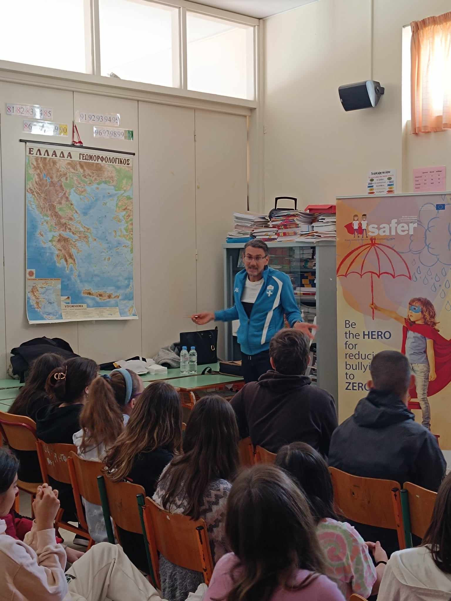 Role model για την καλλιέργεια κοινωνικών δεξιοτήτων και την πρόληψη του εκφοβισμού ο Ν. Κακλαμανάκης