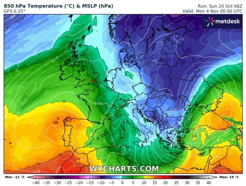 Καιρός Το αμερικανικό κέντρο προβλέπει χιόνια και κακοκαιρία στην Ελλάδα