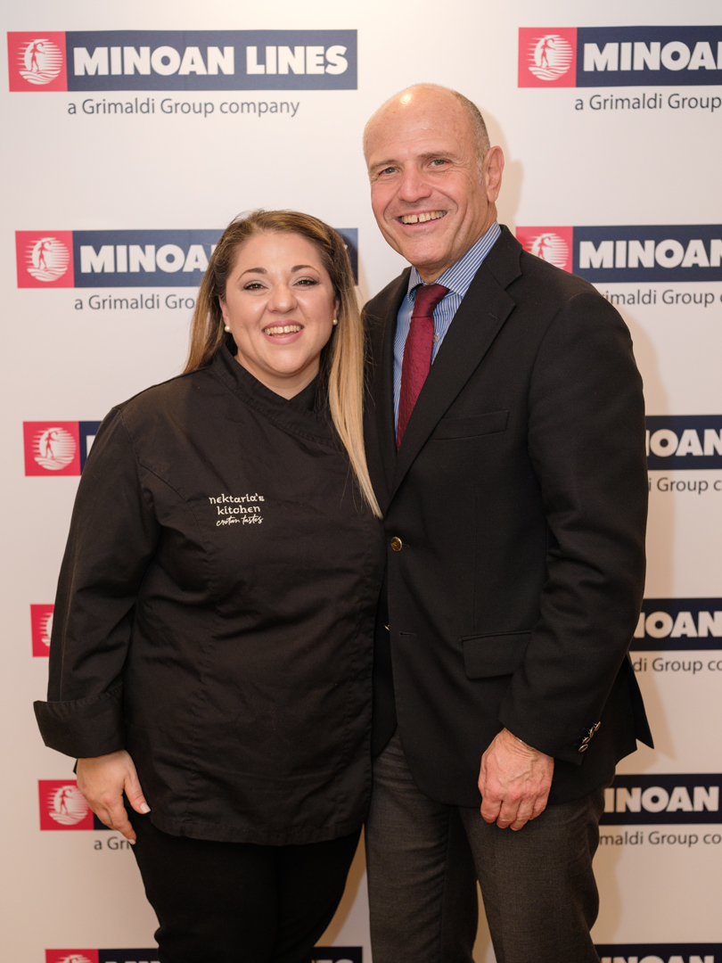 minoan lines κρητική κουζίνα Μενού Νεκταρία κοκκινάκη