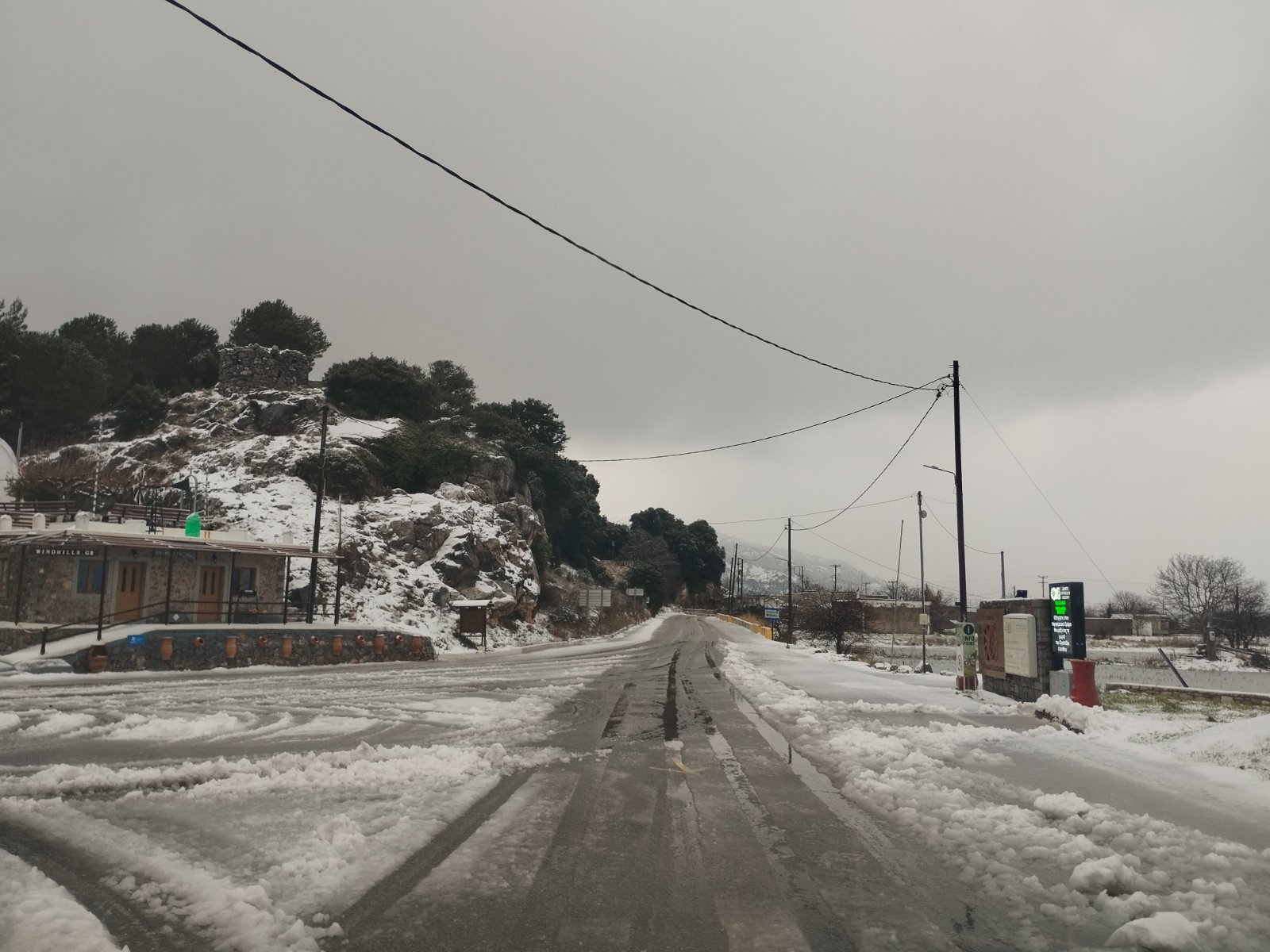 οροπέδιο χιόνι Λασίθι