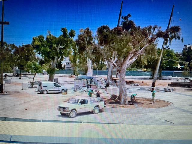 Πλατεία Ελευθερίας εργασιες