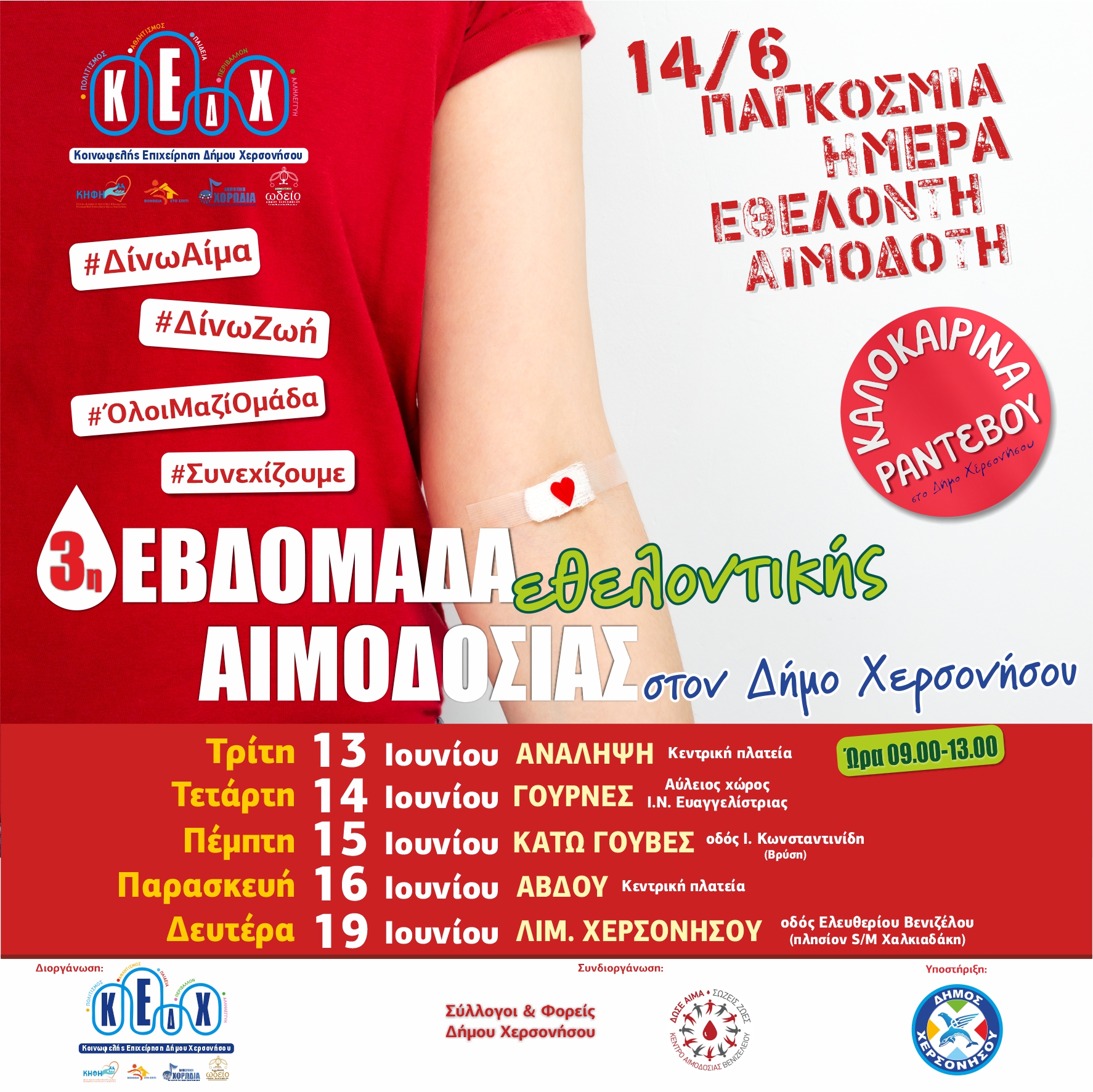 ημερα αιμοδότη