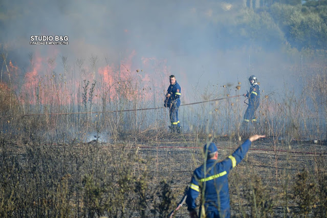  Πυρκαγιά σε καταυλισμό Ρομά 