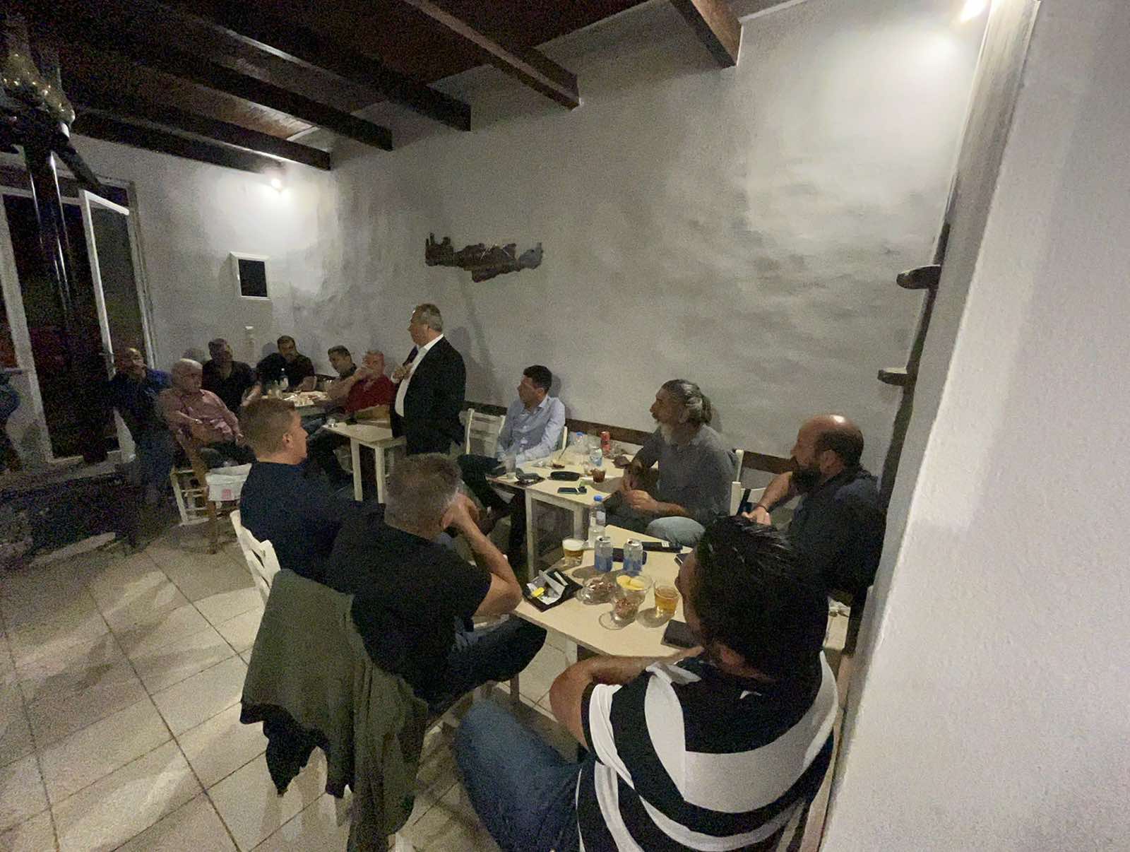 Στη Ρογδιά ο Νίκος Σκουλάς