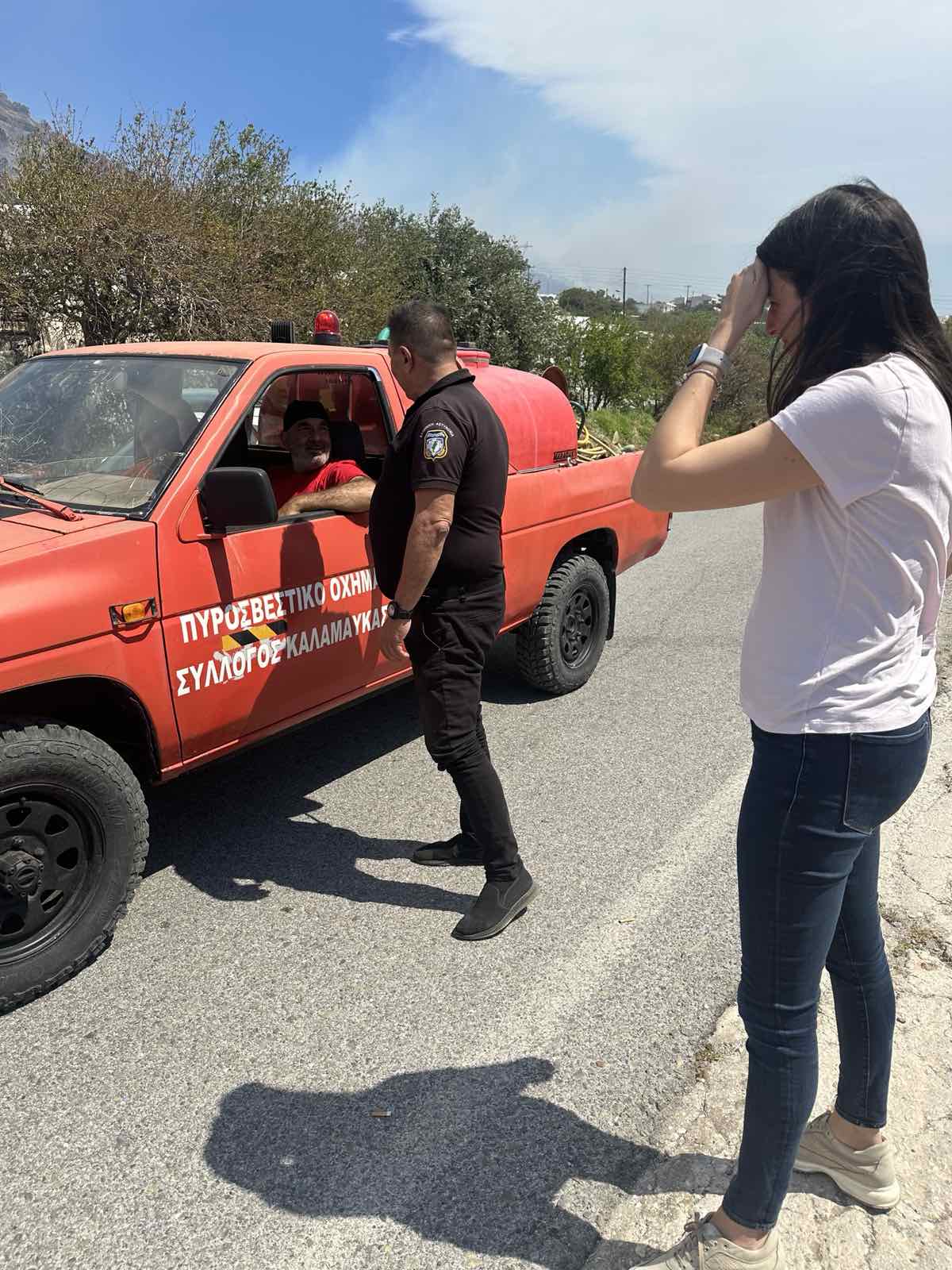 Στη φωτιά στην Ιεράπετρα βρέθηκε η Όλγα Μαρκογιαννάκη!