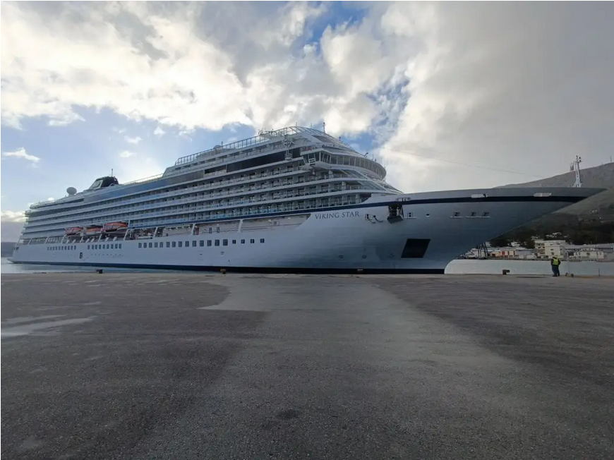 Στο λιμάνι Σούδας το κρουαζιερόπλοιο Viking star