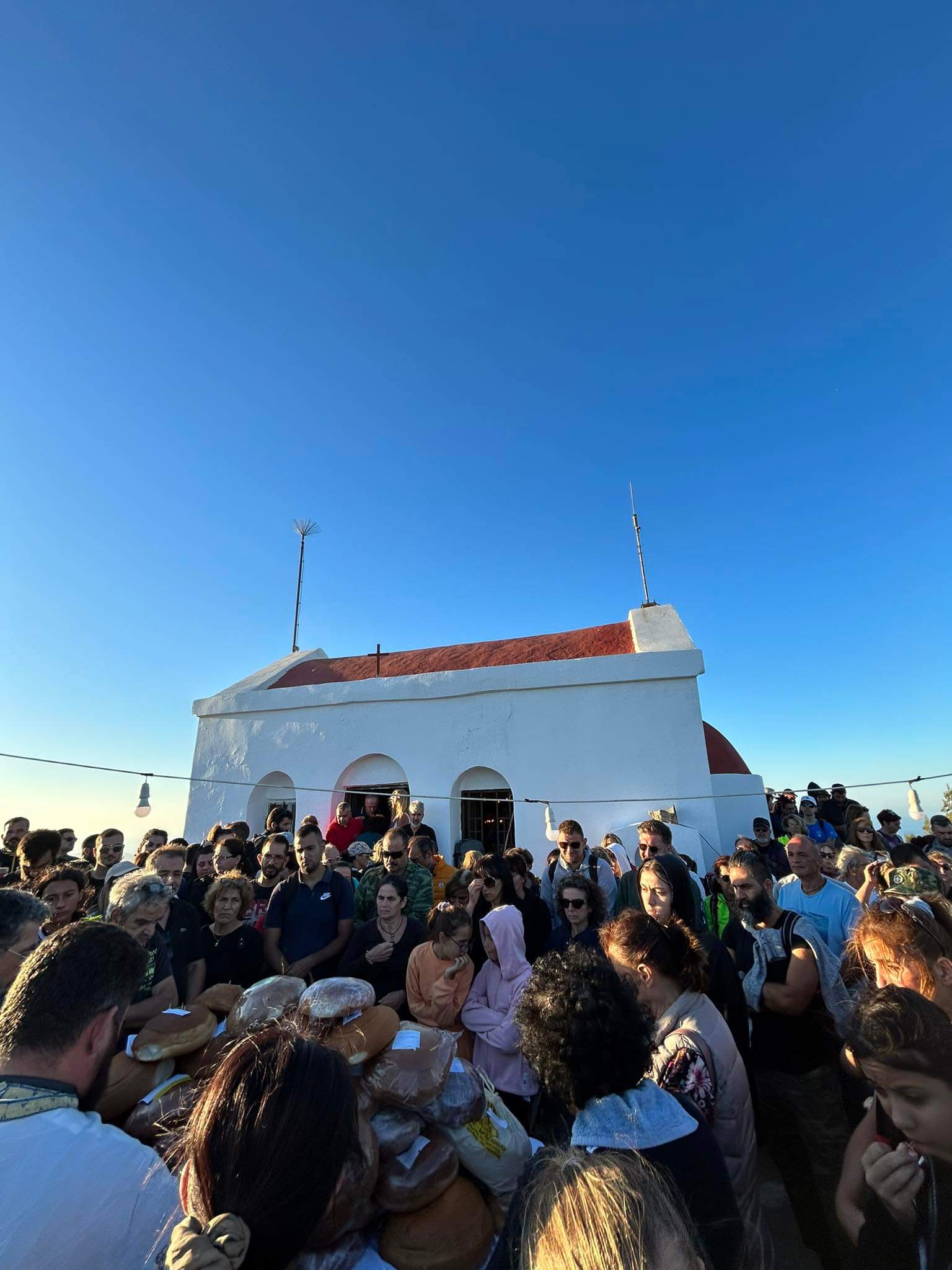 Στον εσπερινό του Τιμίου Σταυρού στο Στρούμπουλα ο Μενέλαος Μποκέας