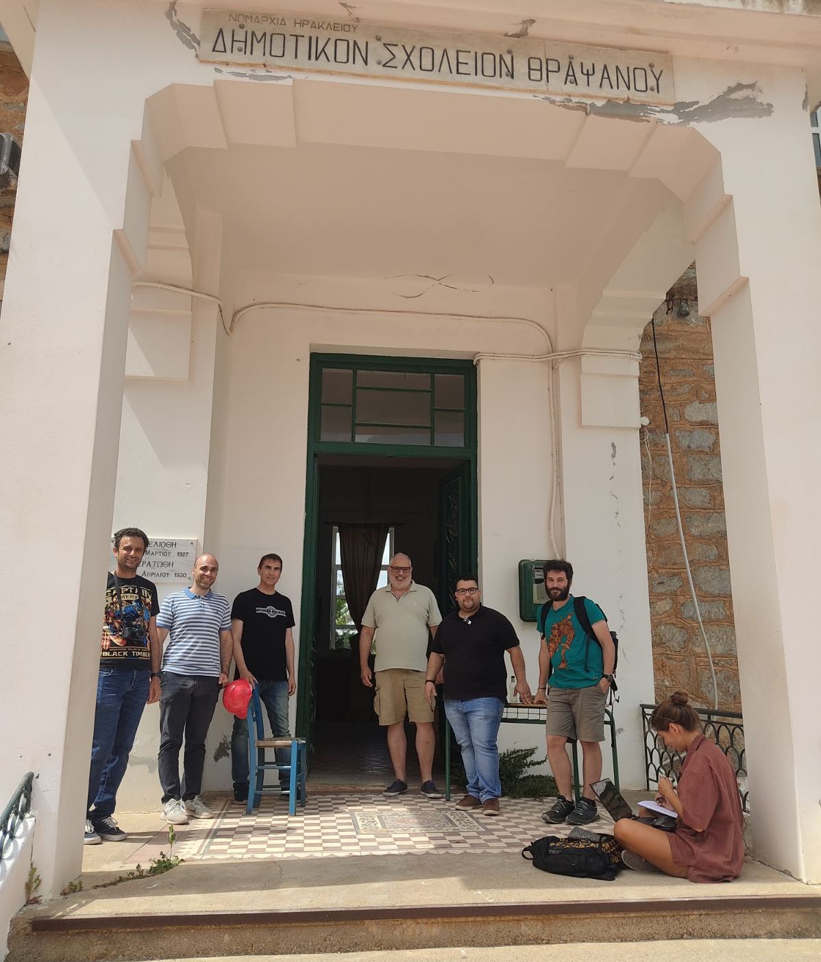 Αυτοψία και ενημέρωση για το Δημοτικό Σχολείο Θραψανού