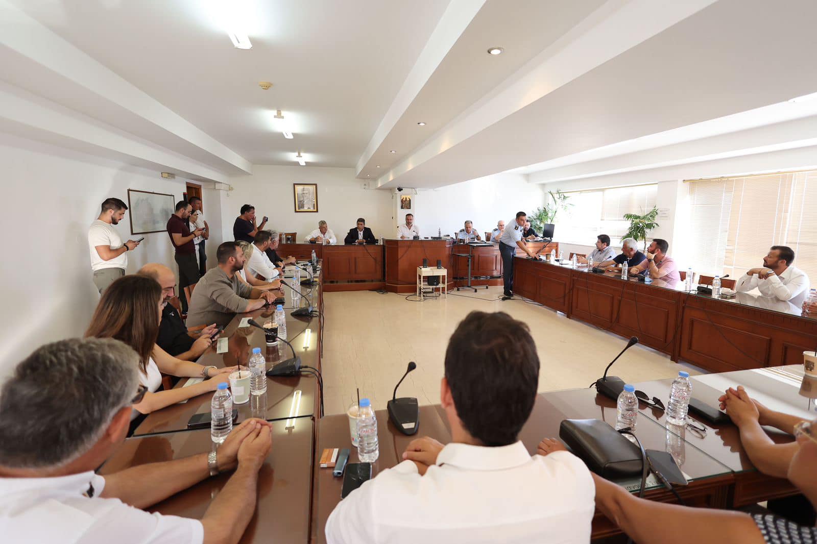 Σύσκεψη για την εγκληματικότητα στις Μοίρες