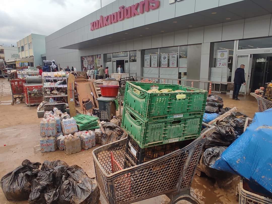 Χαλκιαδάκης Σητεία πλημμύρα