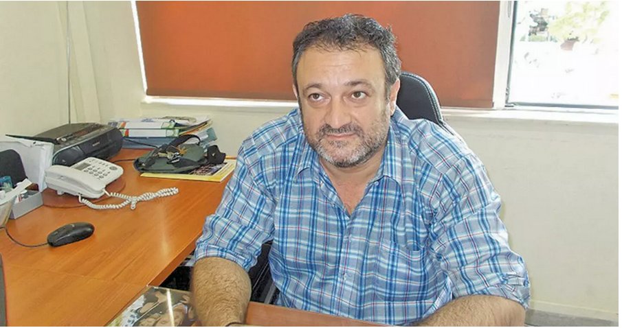 ο πρόεδρος του Εργατικού Κέντρου Ηρακλείου, Στέλιος Βοριάς