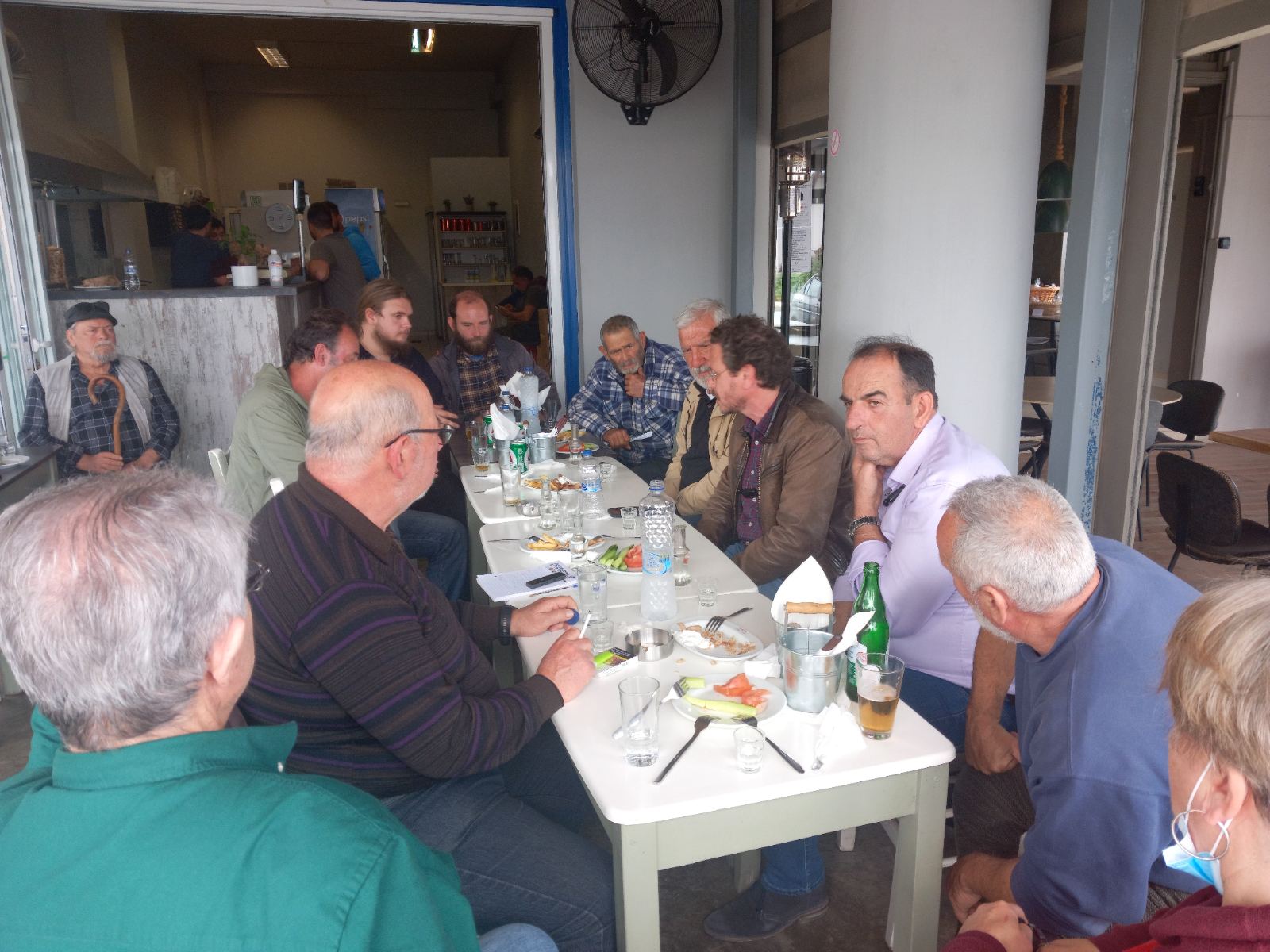 Ρίζος Μαρούδας περιοδεία ΚΚΕ Ιεράπετρα Λασίθι