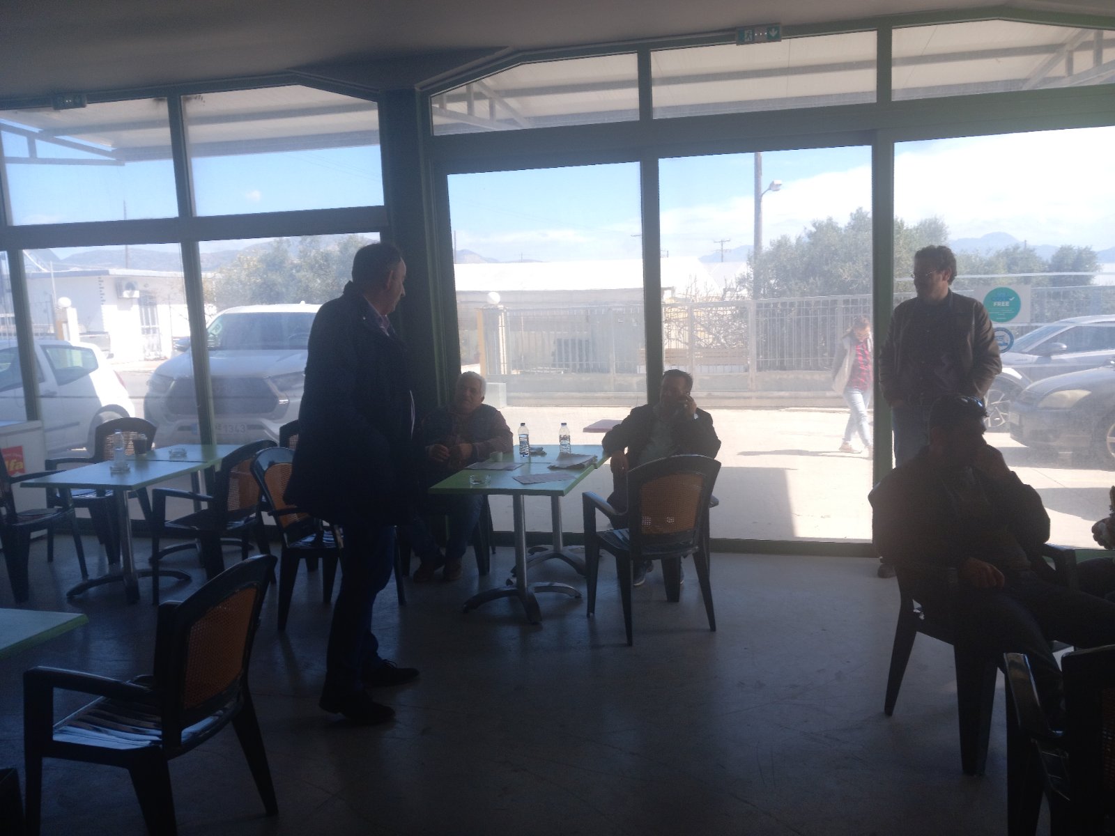 Ρίζος Μαρούδας περιοδεία ΚΚΕ Ιεράπετρα Λασίθι