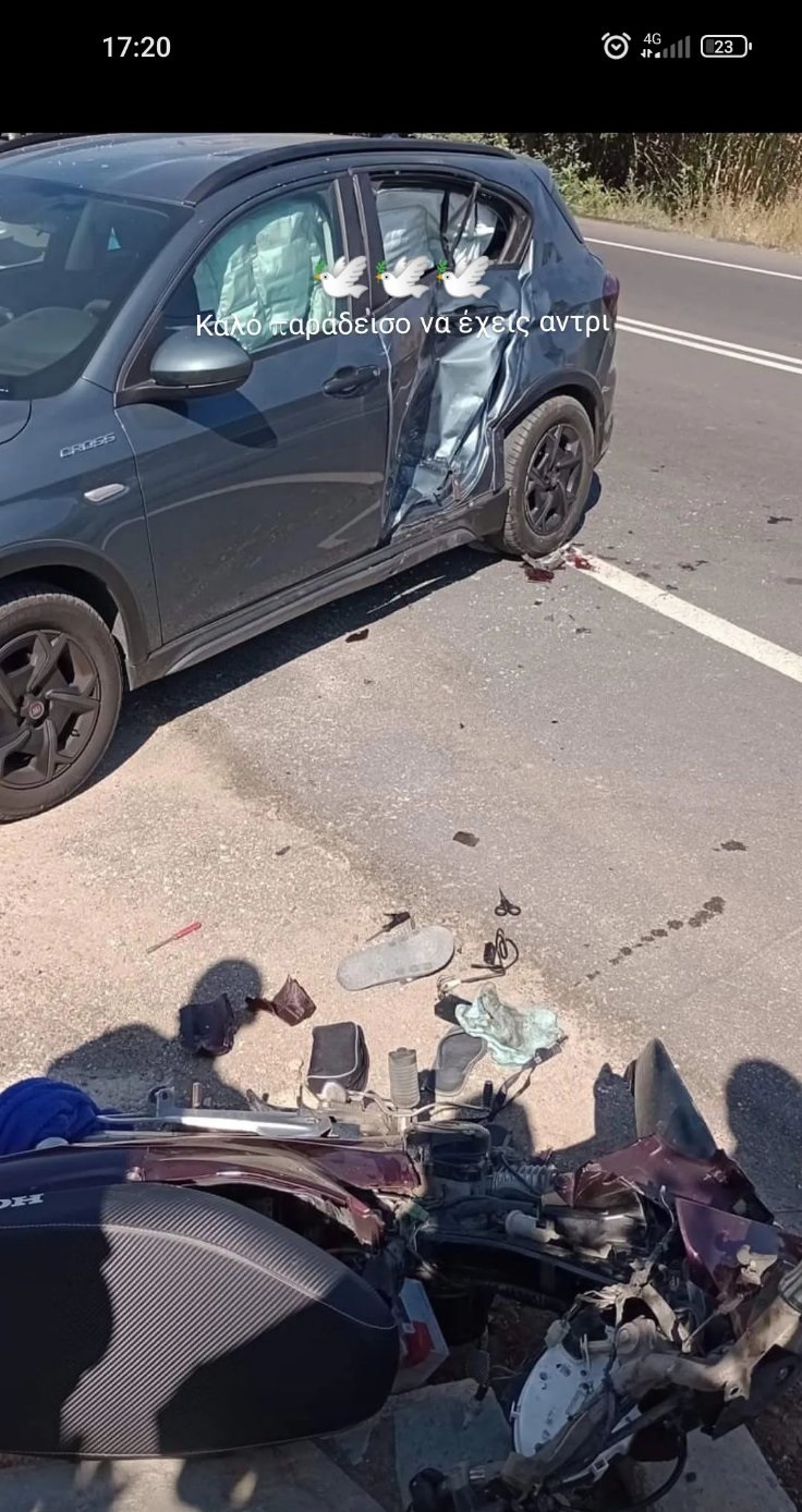 Διονύσης τροχαίο Θάνατος Παιδί