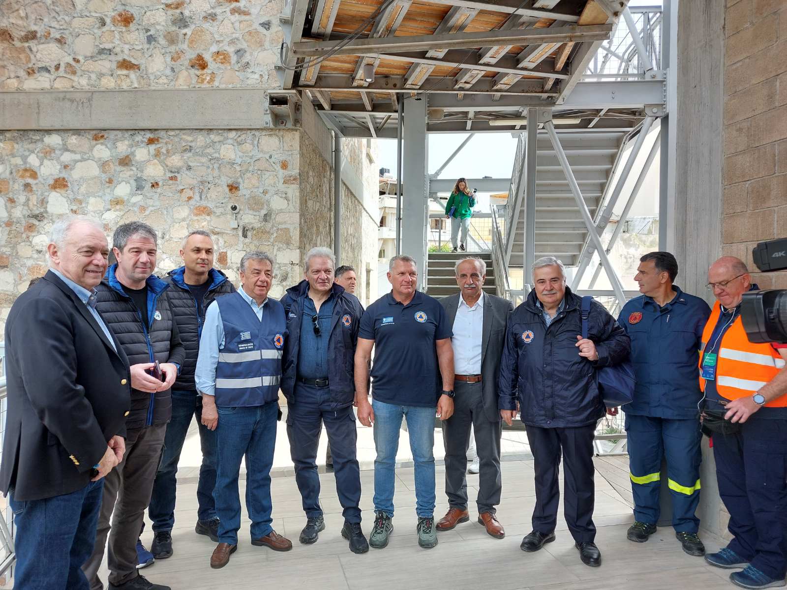 άσκηση σεισμου Μίνωας