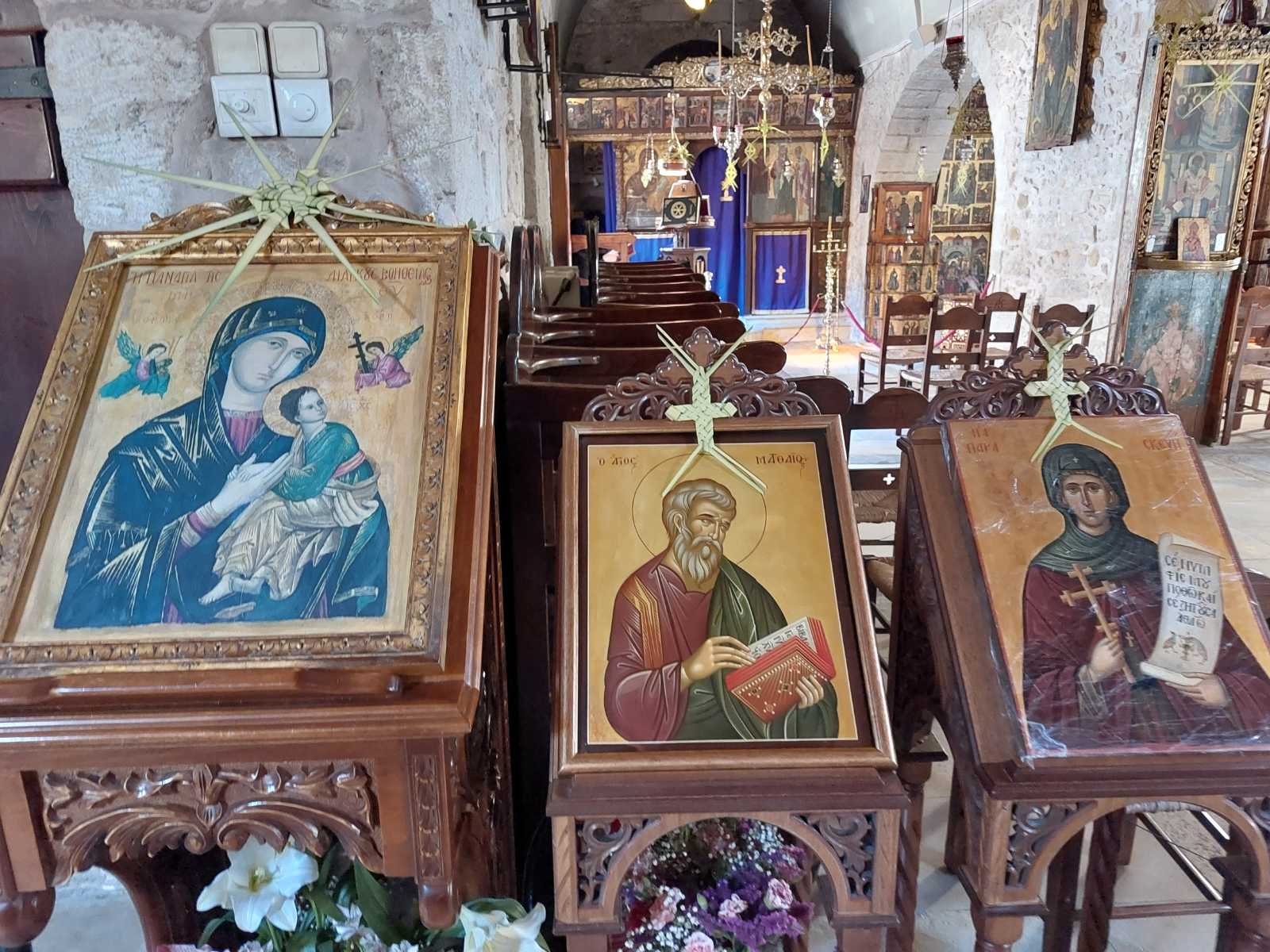 Άγιος Ματθαίος Βάγια Ηράκλειο Κυριακή των Βαΐων