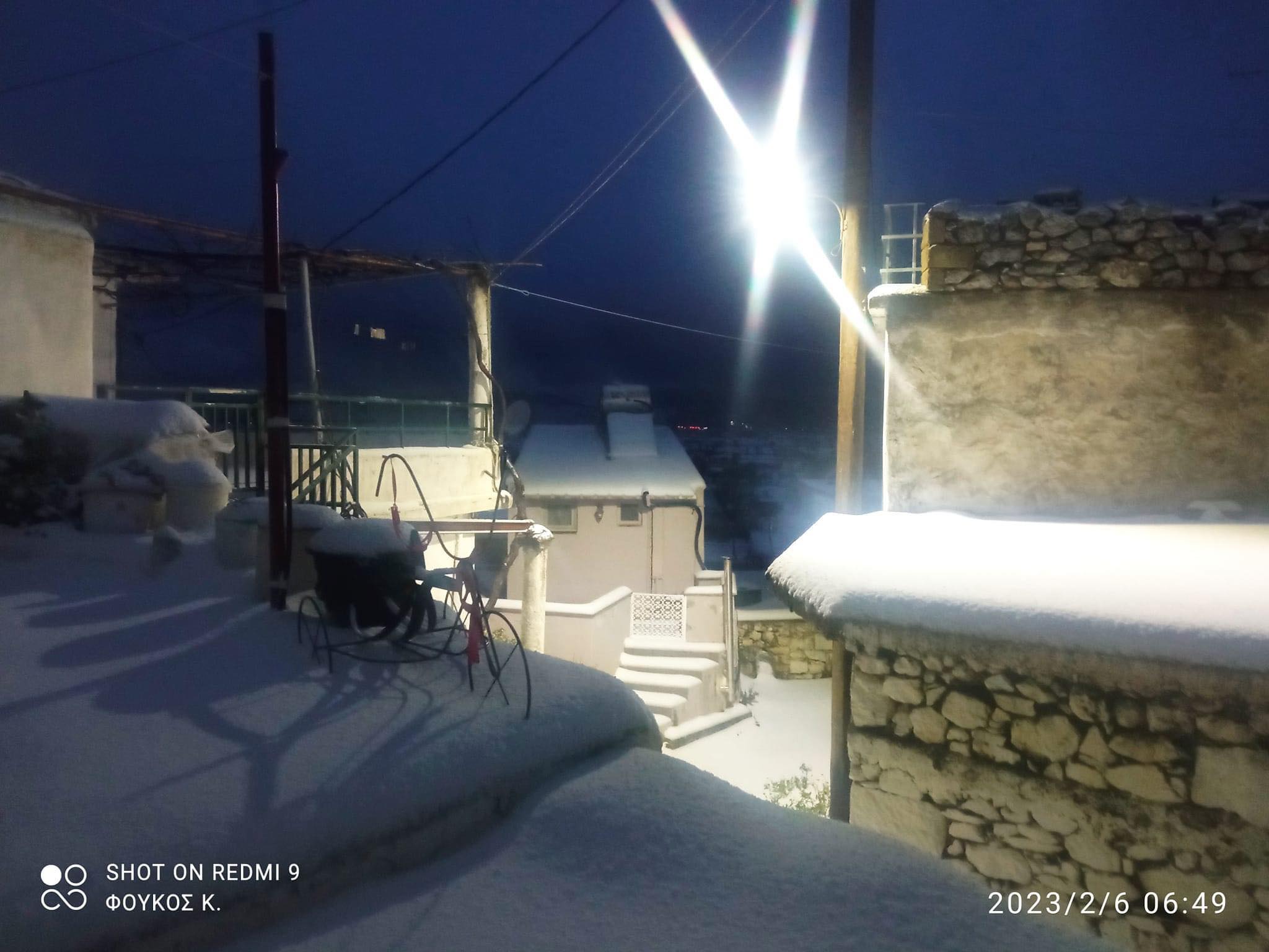 Καμινάκι Λασίθι Χιόνι Καμινακι Κώστας φουκαρακης