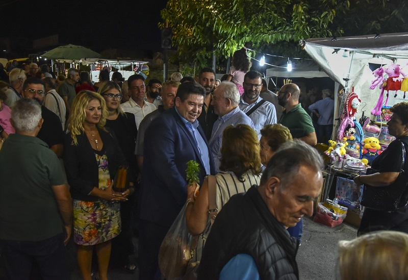 Ο Μιχάλης Καραμαλάκης στους εορτασμούς για την Ύψωση του Τιμίου Σταυρού