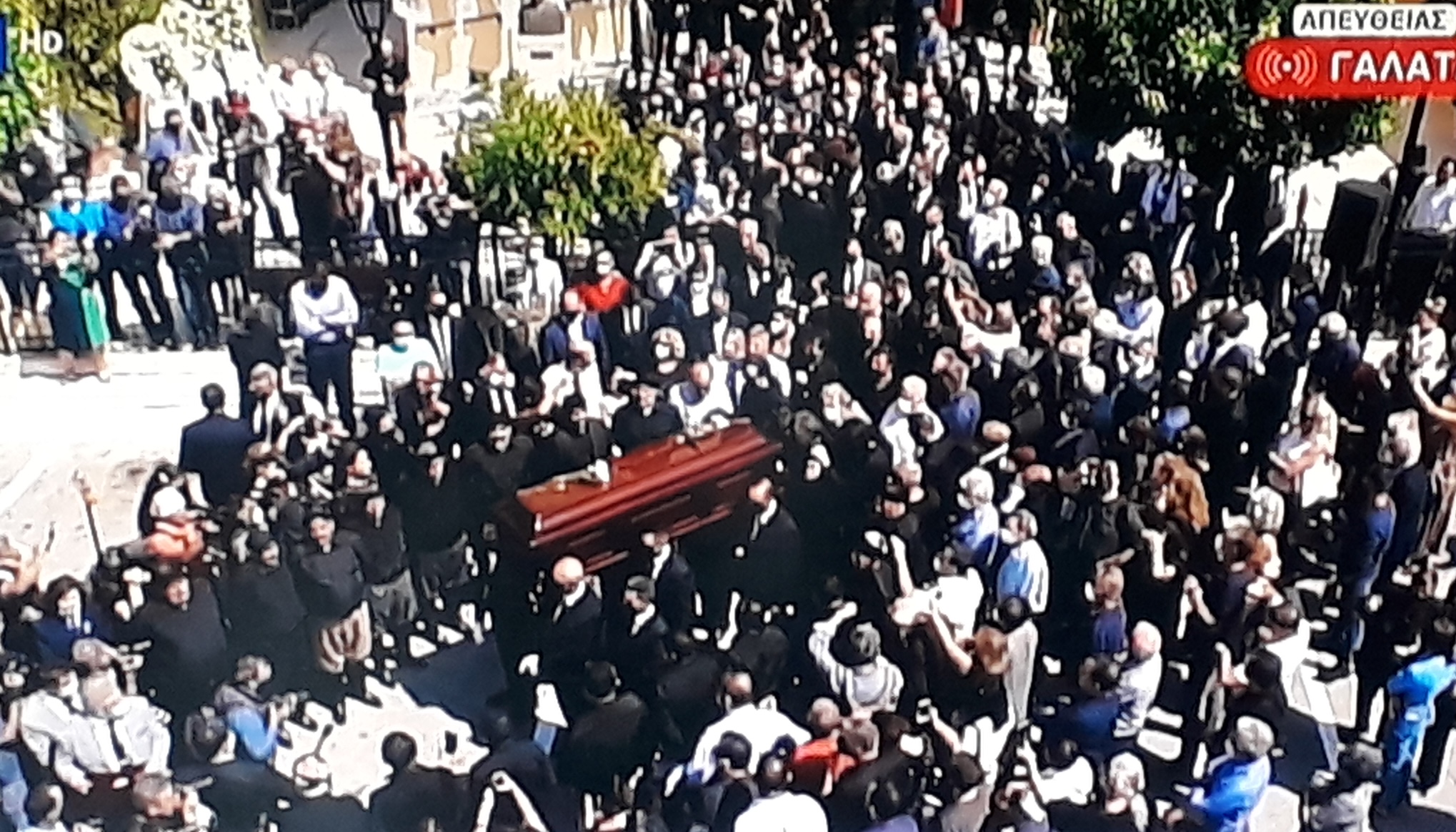 κηδεία-Μίκης Θεοδωράκης