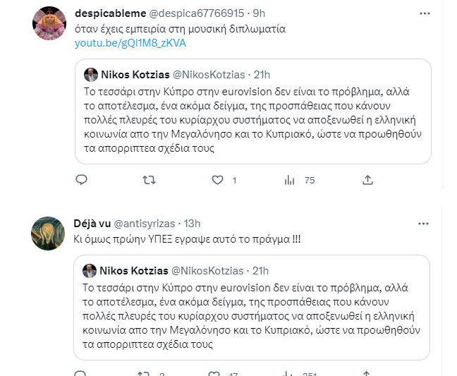 κοτζιάς Twitter