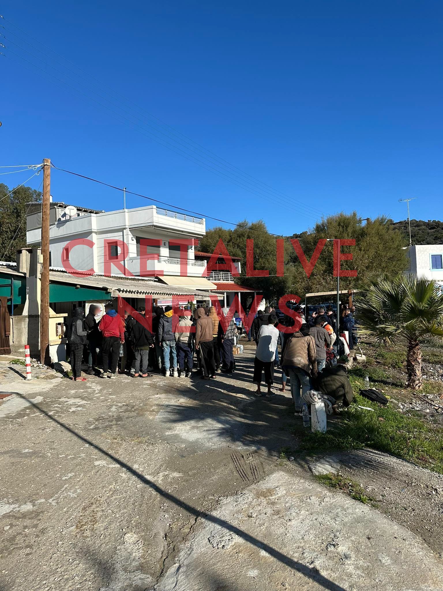 μετανάστες Καλοί Λιμένες Ηράκλειο Λιμενικό