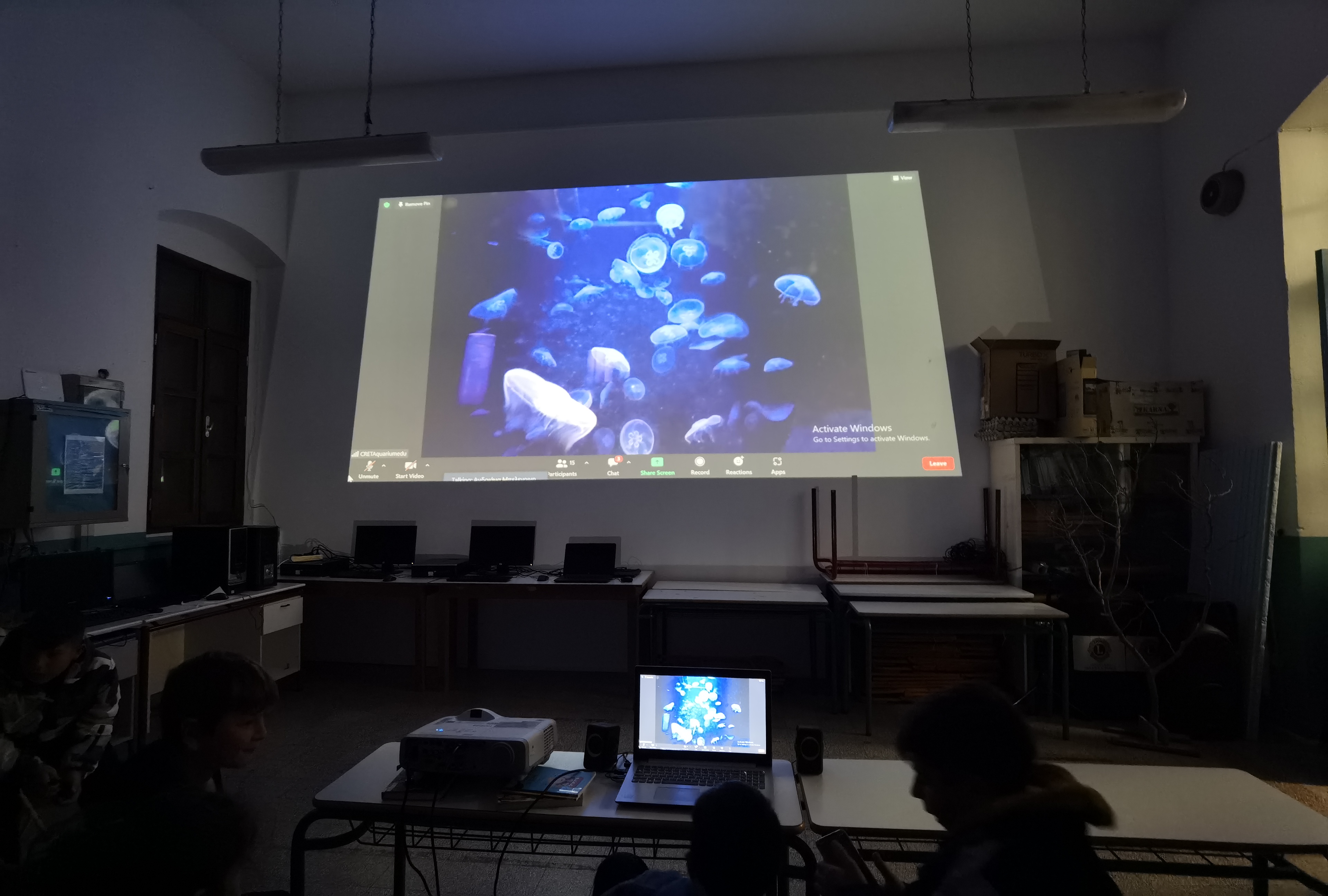 ξενάγηση ενυδρείο