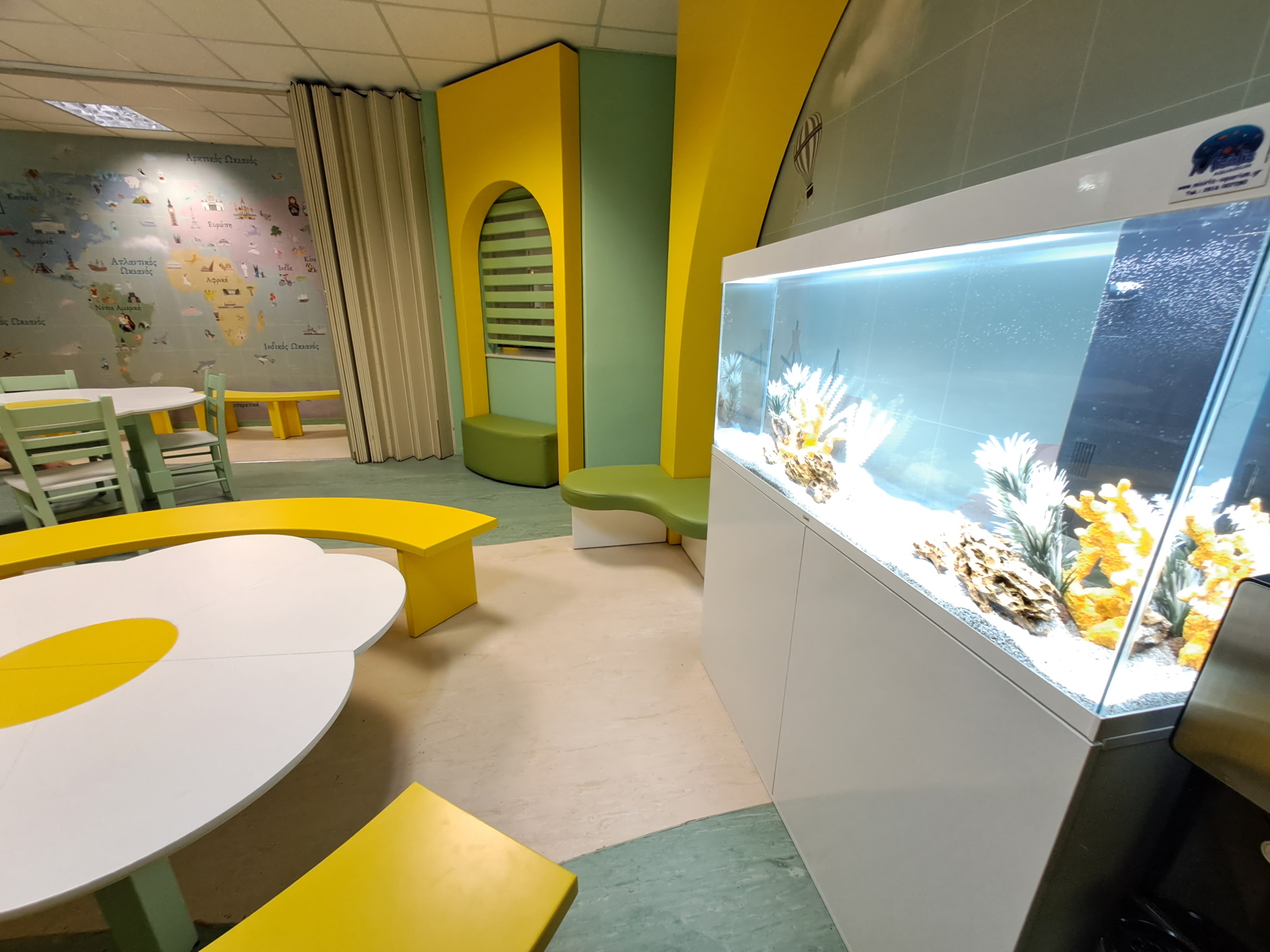 Εγκαινιάστηκε ο παιδότοπος στην Αιματολογική και Ογκολογική Κλινικής Παίδων του ΠΑΓΝΗ