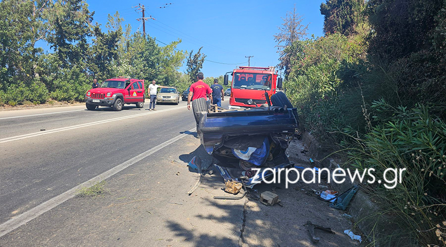 τροχαίο χανια 