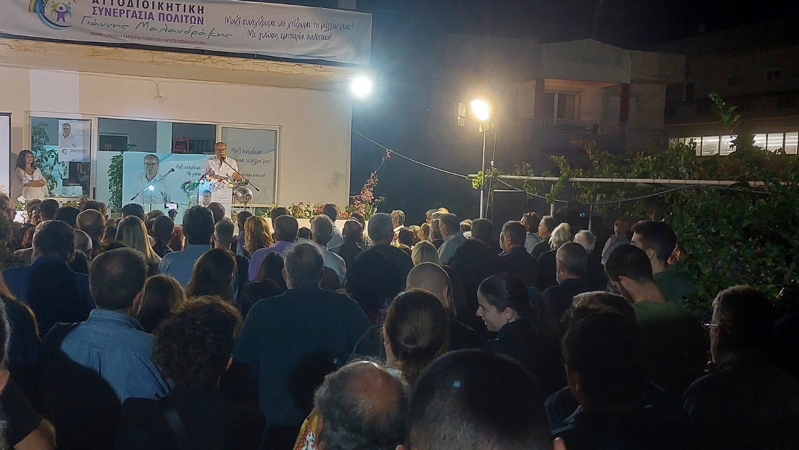 Γιάννης Μαλανδράκης: Περήφανος για το έργο μας σε όλο τον Δήμο Πλατανιά