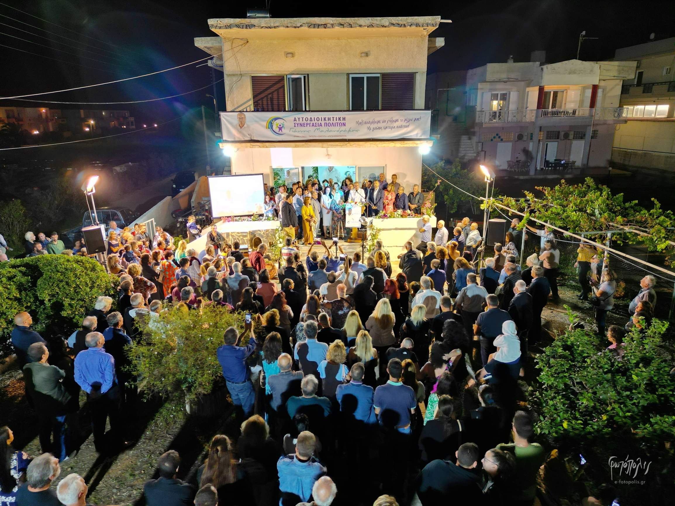 Γιάννης Μαλανδράκης: Περήφανος για το έργο μας σε όλο τον Δήμο Πλατανιά