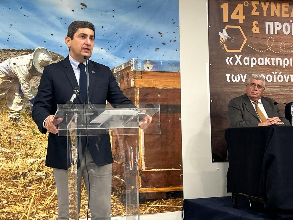 Στο 14ο Φεστιβάλ Μελιού ο ΥπΑΑΤ, Λευτέρης Αυγενάκης