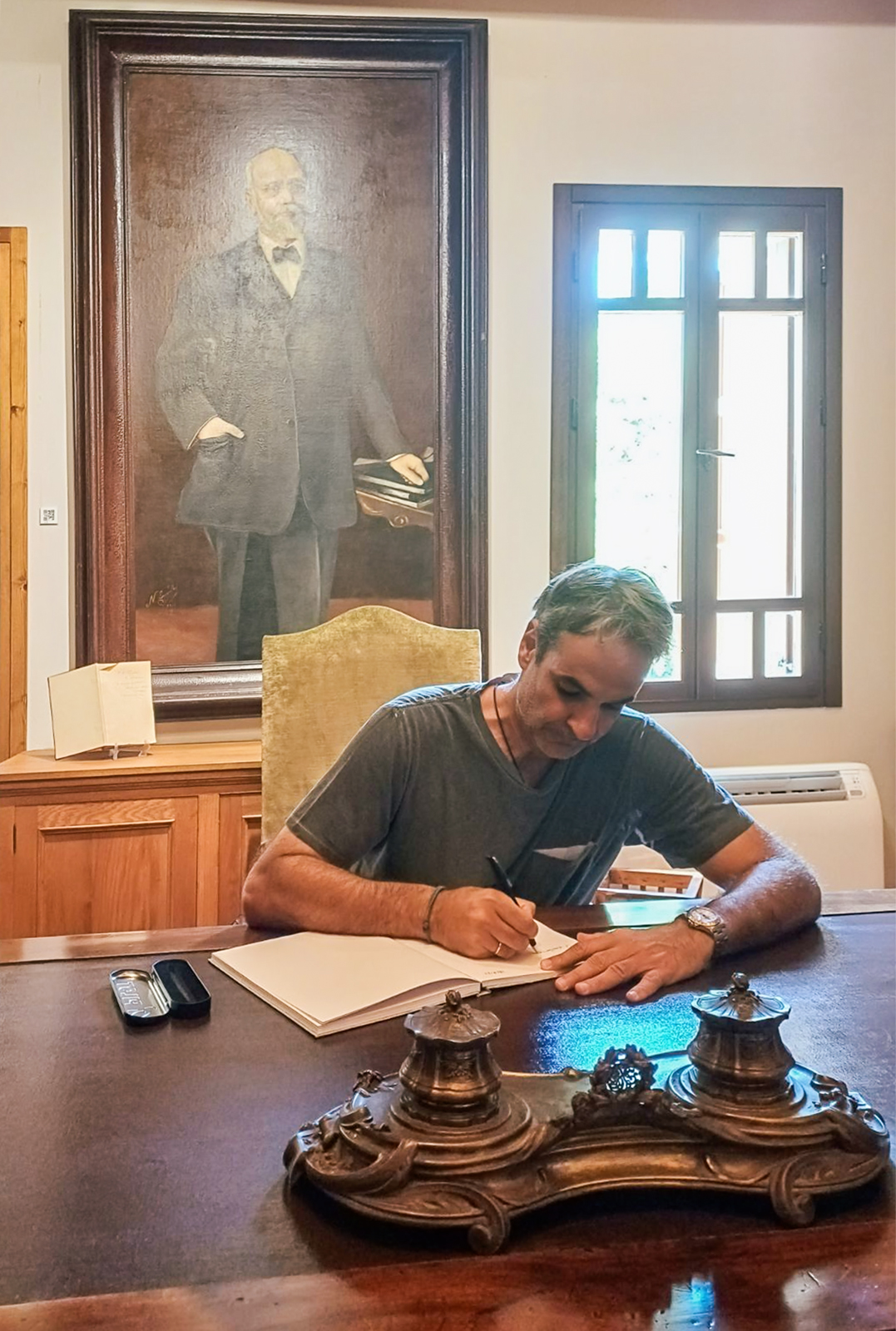 Μητσοτάκης σπίτι Βενιζέλου