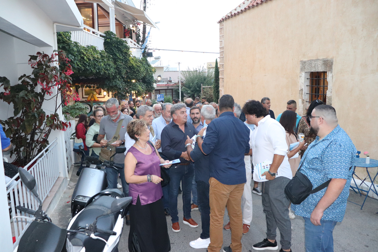 Μεραμβελιωτάκης Εκλογική Αναμέτρηση Περιοδείες Δήμος Χερσονήσου Εκλογές 2023