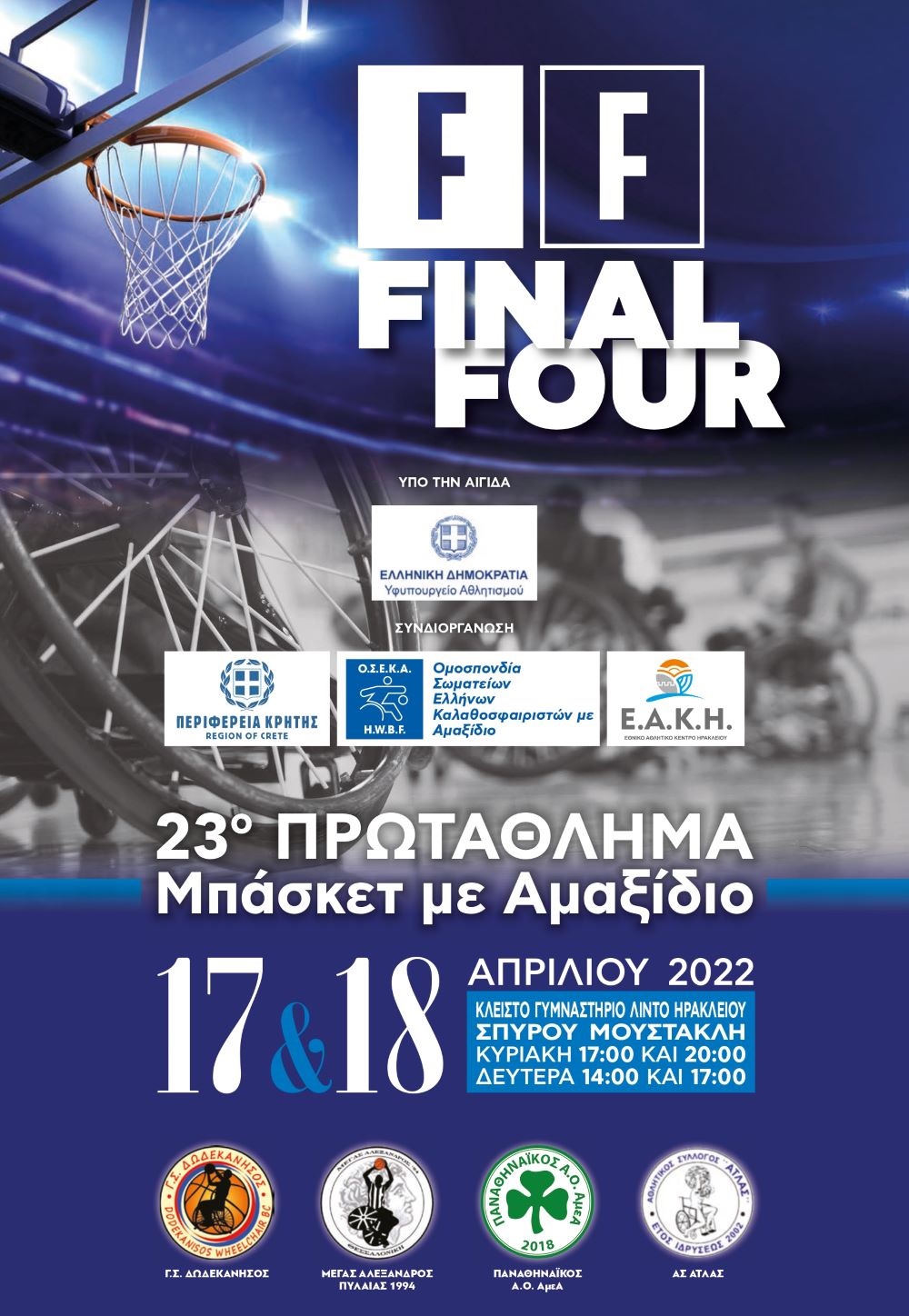 Μπασκετ αμαξίδιο