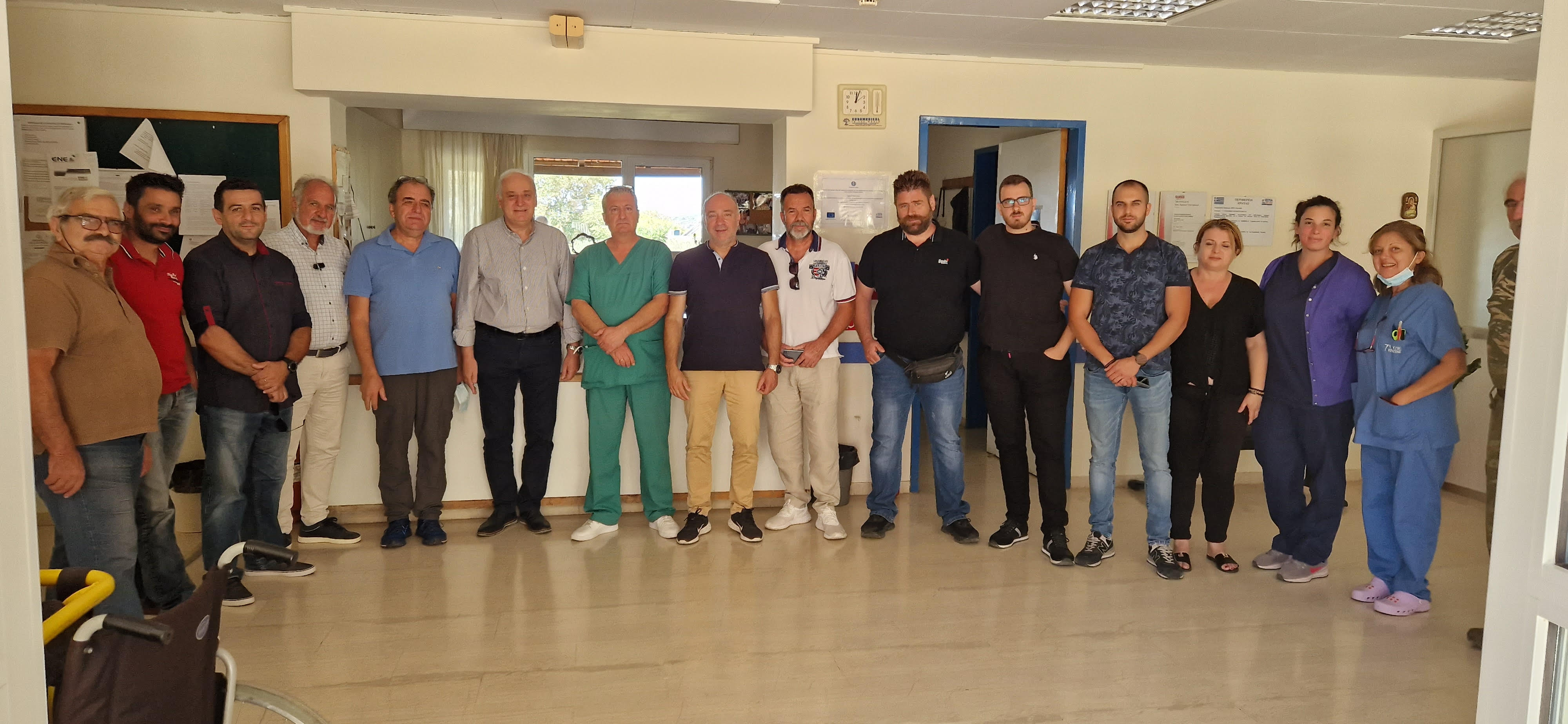 Επίσκεψη Μπαριτάκη στο Κ.Υ. Βιάννου: «Η Υγεία, αποτελεί ένα ύψιστο αγαθό για όλους»